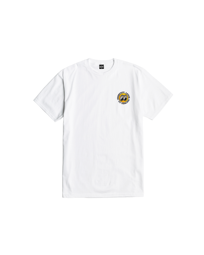 loser machine power slide stock t-shirt white