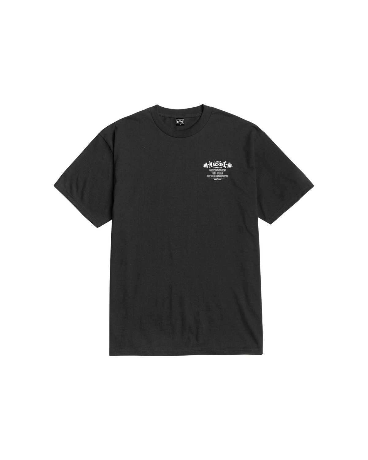 loser machine powerhouse stock t-shirt black