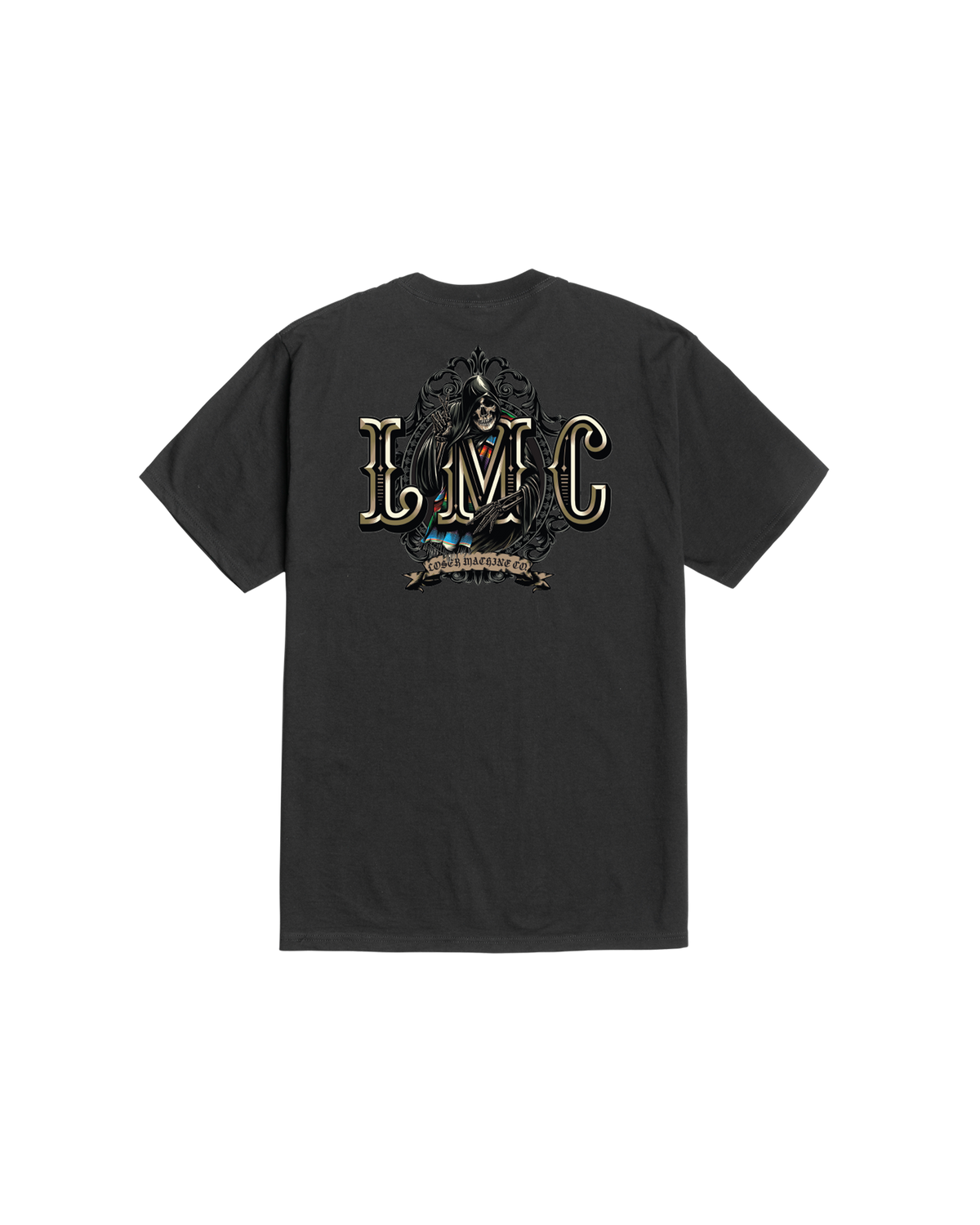loser machine deviation stock t-shirt black