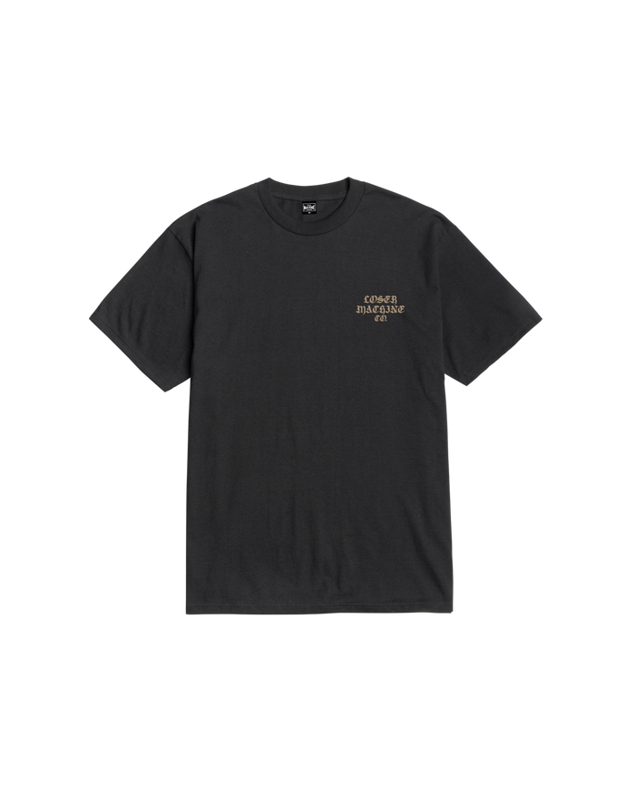 loser machine deviation stock t-shirt black