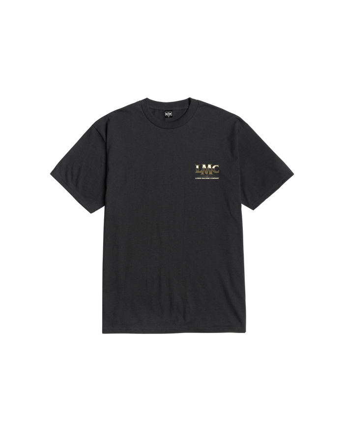 loser machine grandeur stock t-shirt black