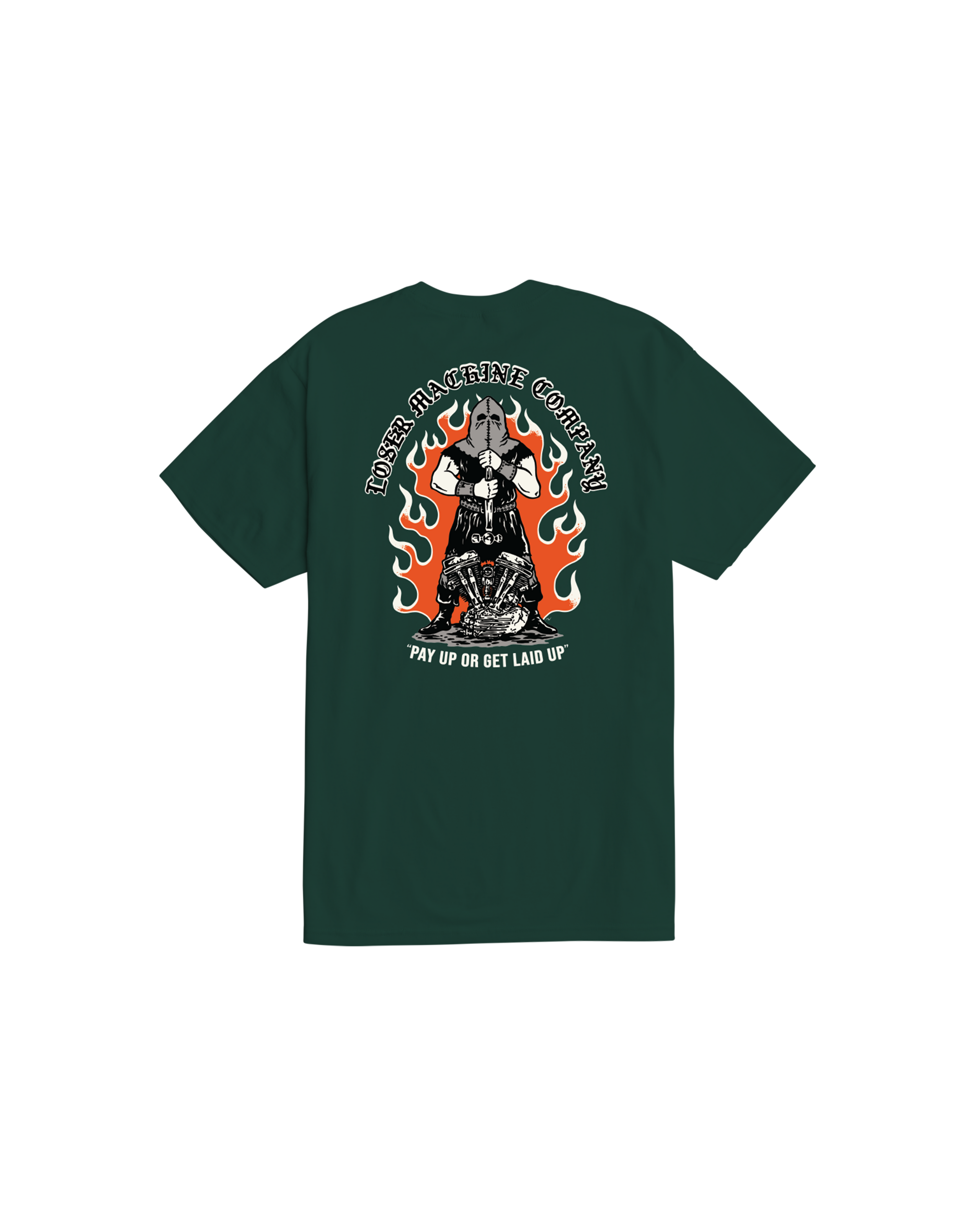 loser machine executioner stock t-shirt forest