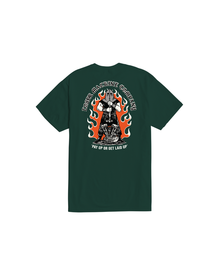 loser machine executioner stock t-shirt forest