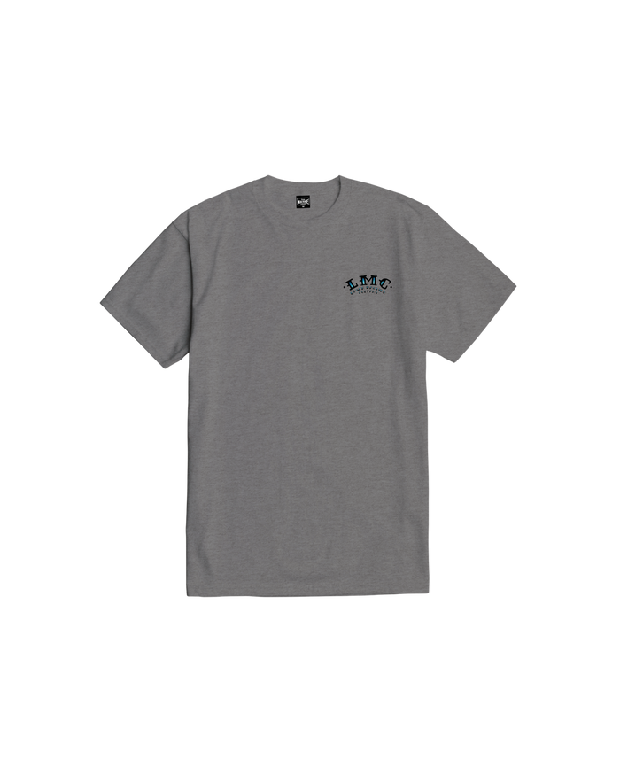 loser machine old world stock t-shirt heather grey
