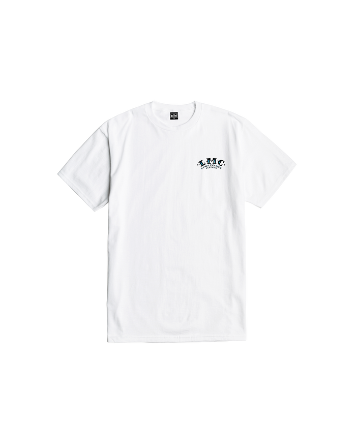 loser machine old world stock t-shirt white
