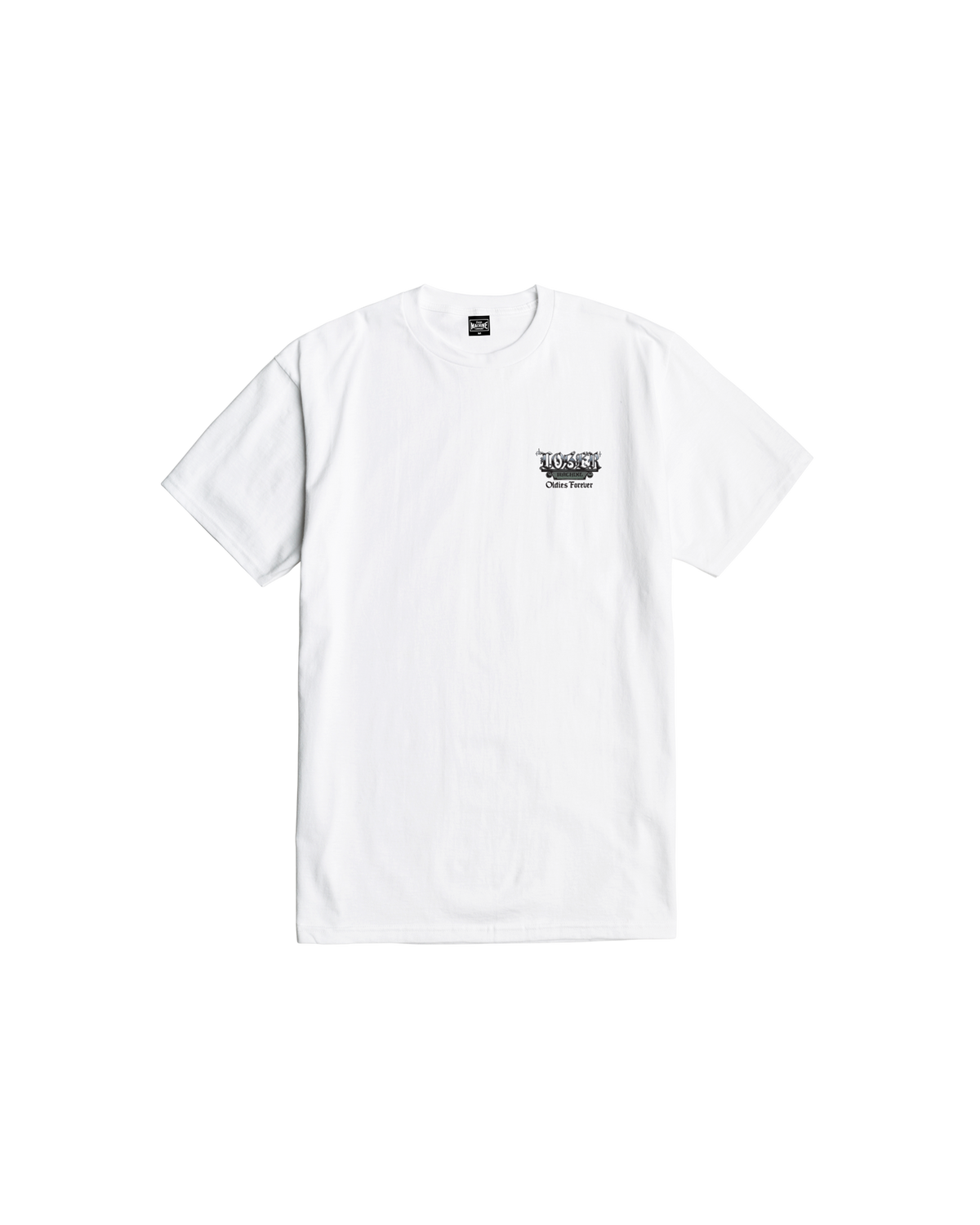 loser machine low n slow stock t-shirt white