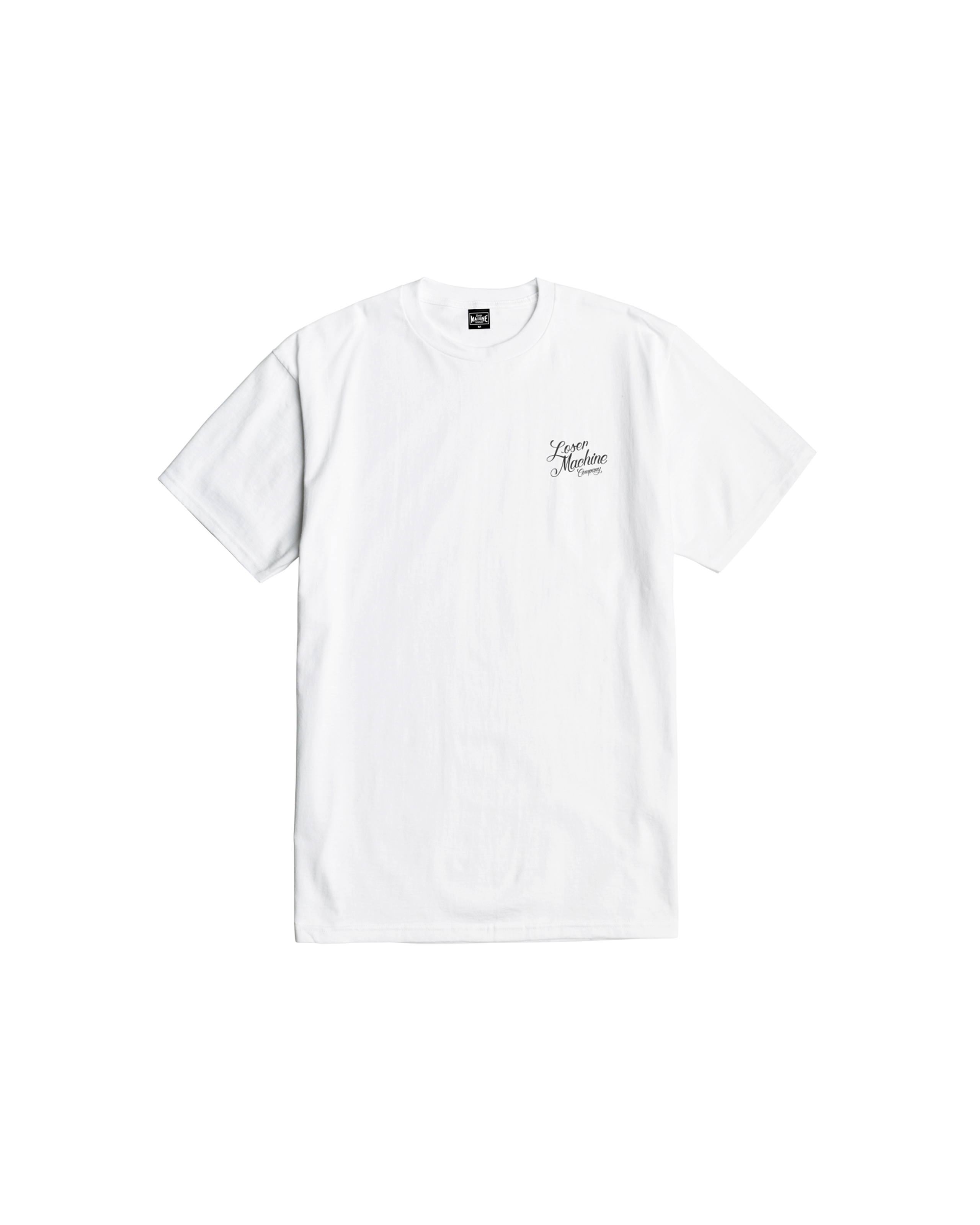 loser machine two loves stock t-shirt white