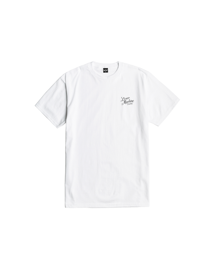 loser machine two loves stock t-shirt white