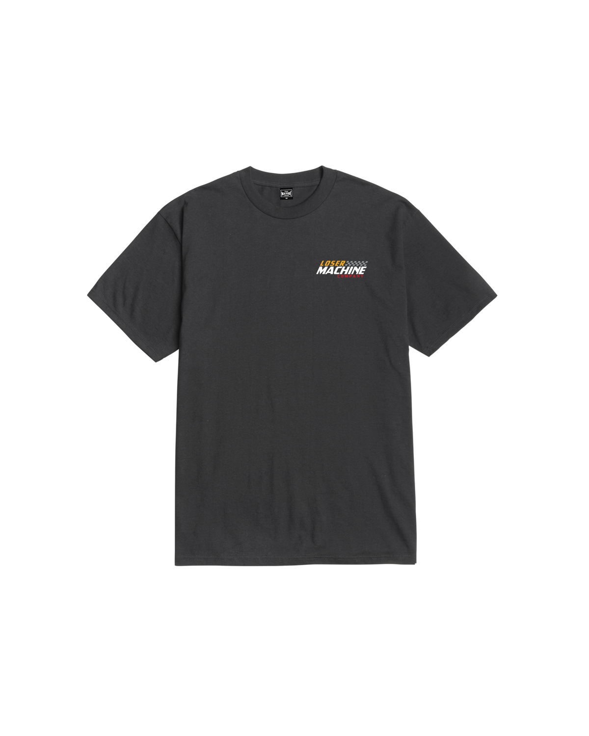 loser machine grand machine stock t-shirt dusty black