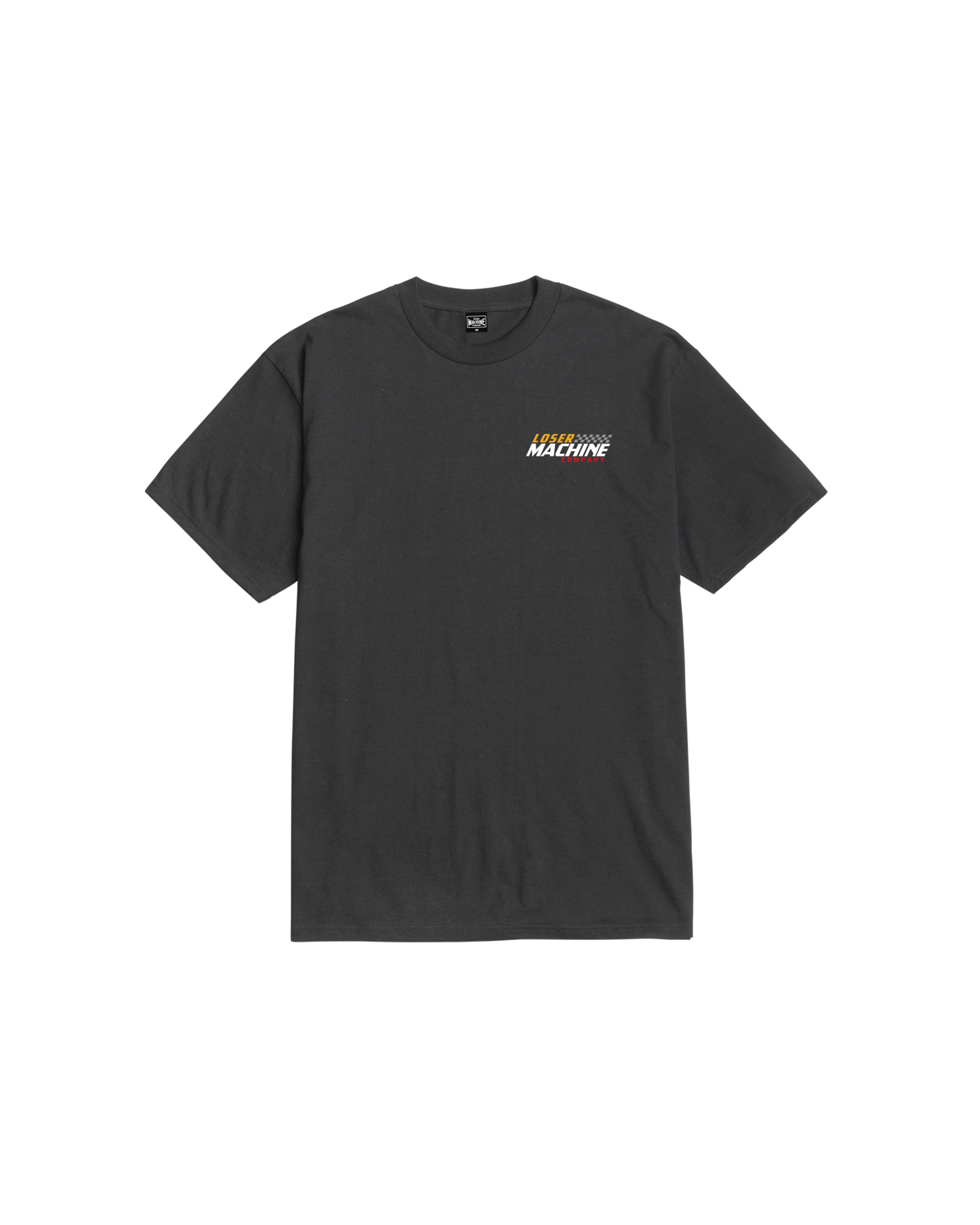 loser machine grand machine stock t-shirt dusty black