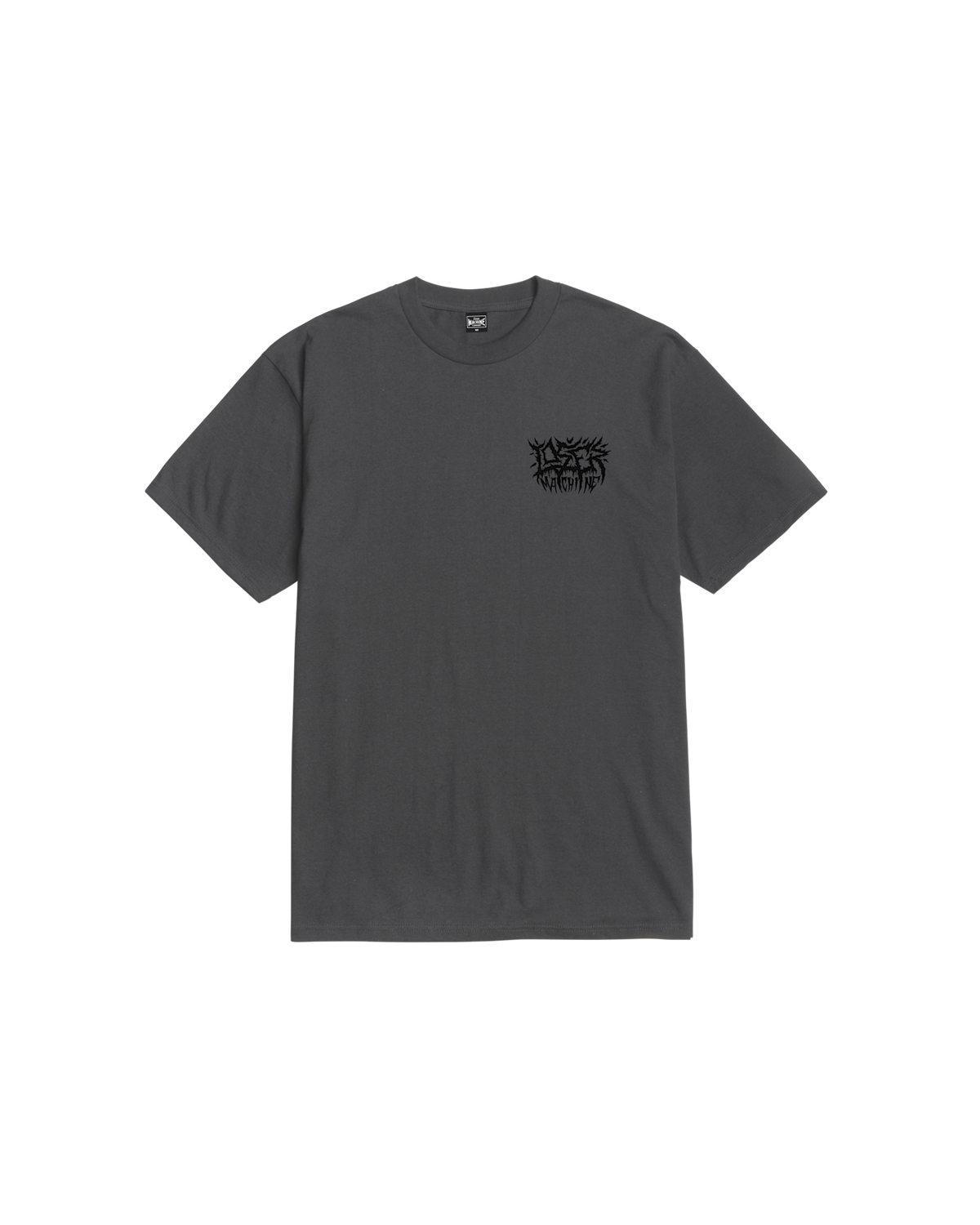 loser machine downcast stock t-shirt dusty black