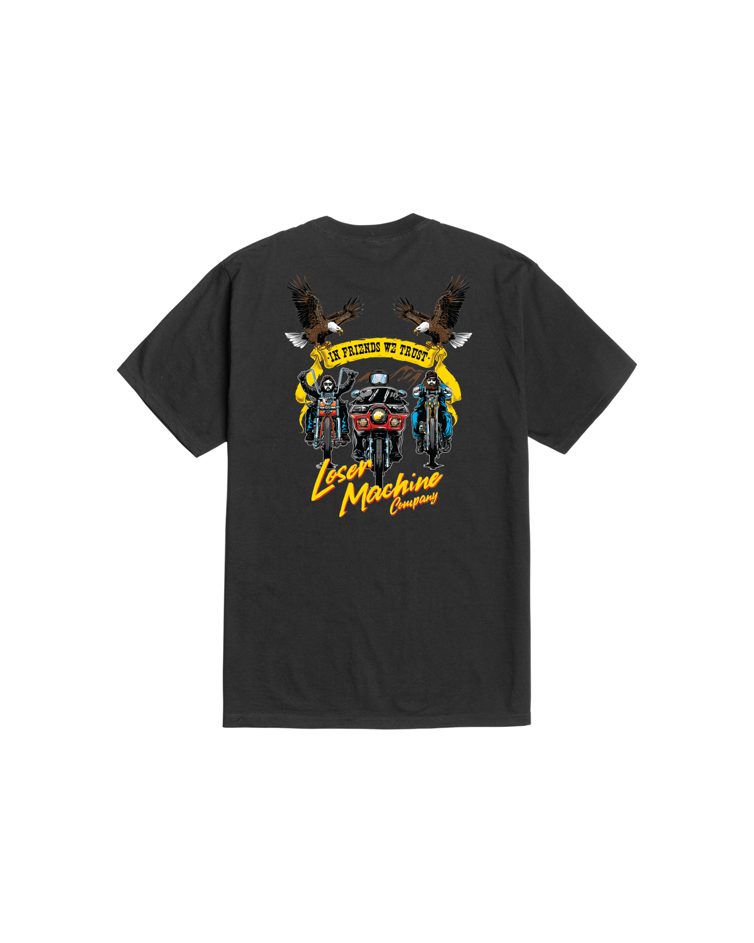 PAST & PRESENT STOCK T-SHIRT