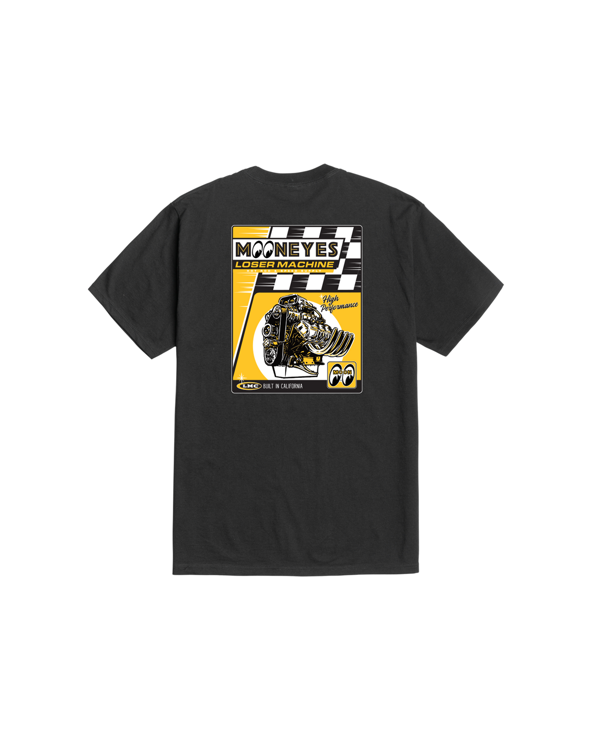 LMC x MOONEYES SHOP MANUAL STOCK T-SHIRT – Loser Machine Company