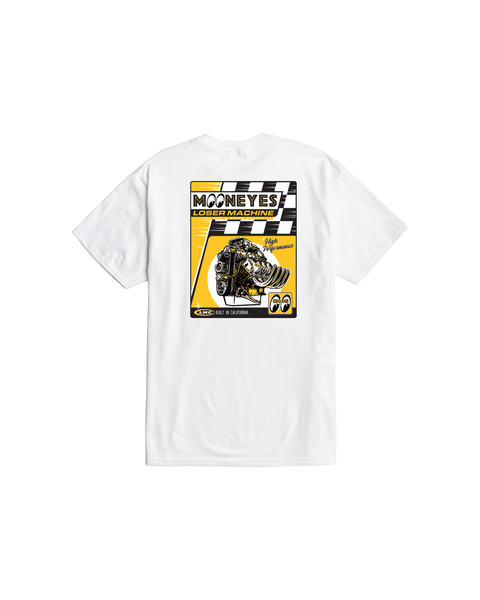 LMC x MOONEYES SHOP MANUAL STOCK T-SHIRT – Loser Machine Company