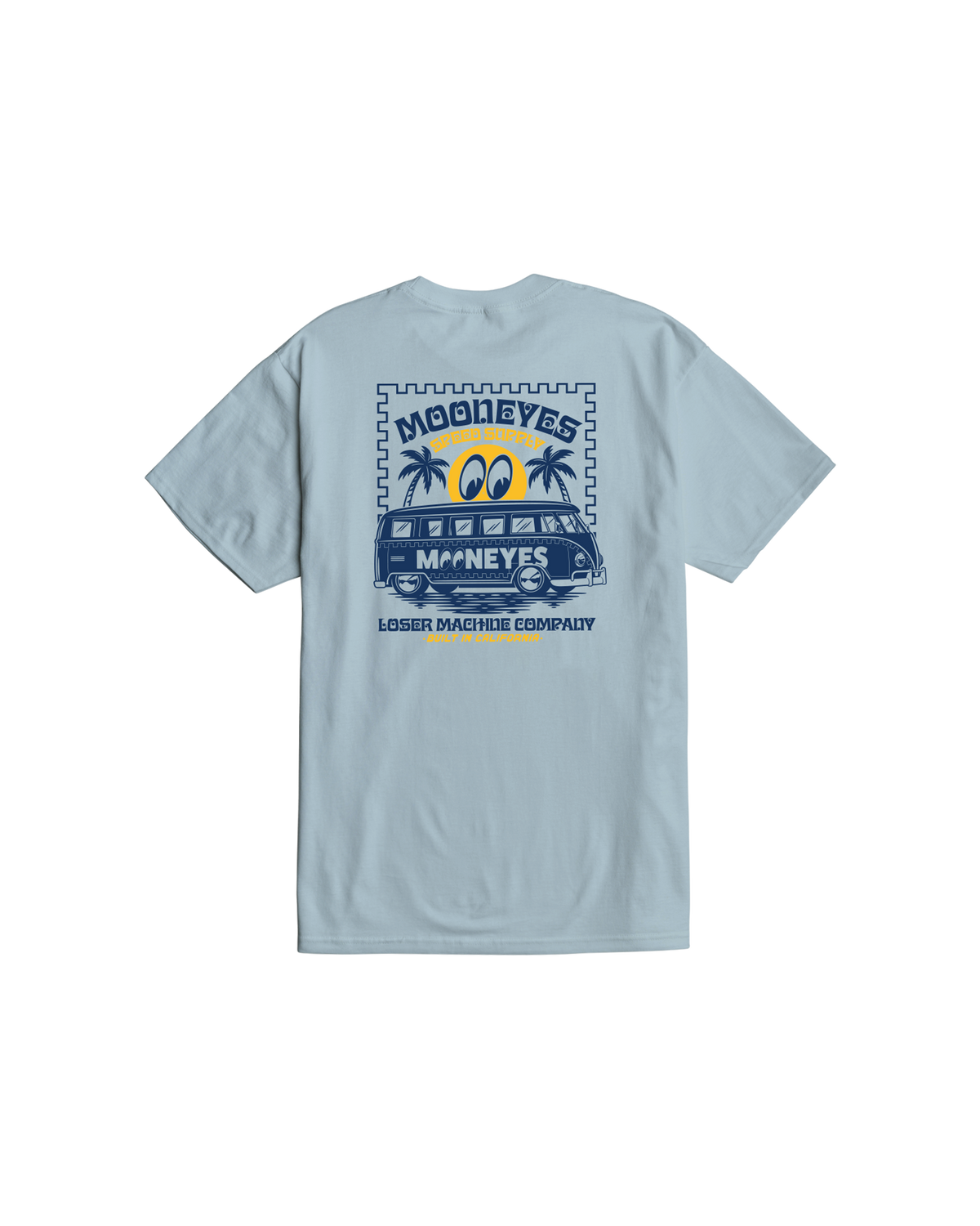 loser-machine-slow-n-steady-stock-t-shirt-arctic-blue