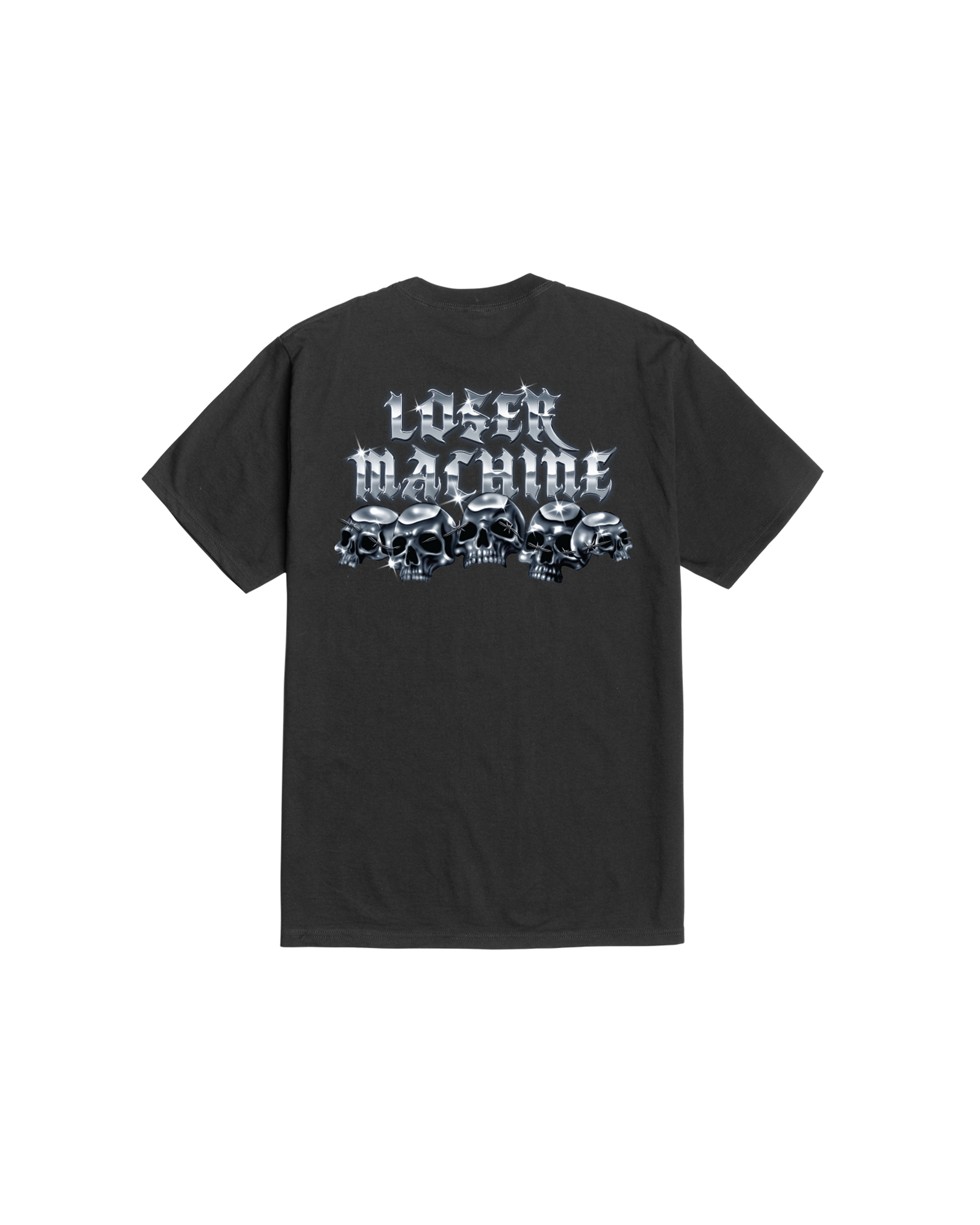 loser-machine-crystal-skulls-stock-t-shirt-black