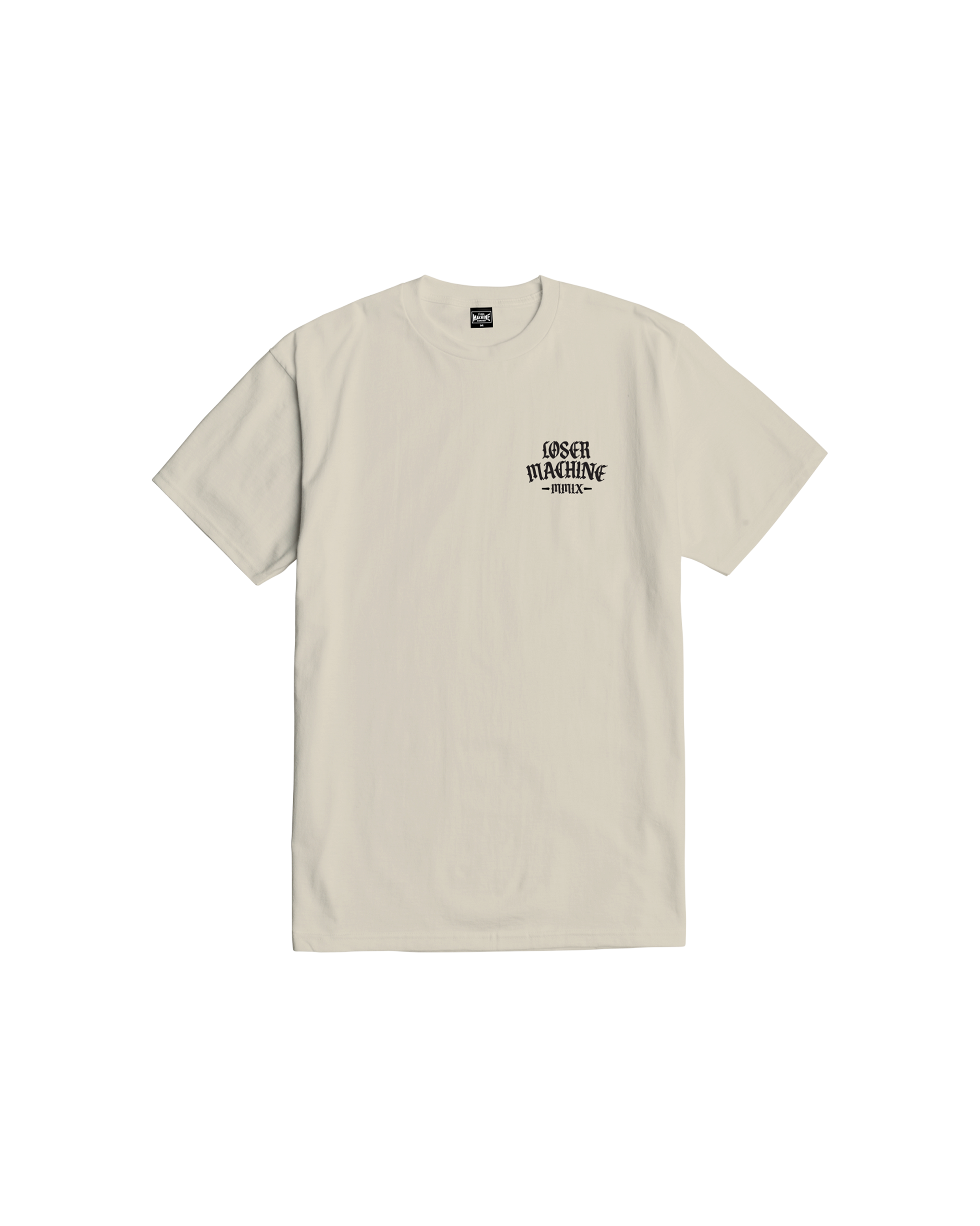 loser-machine-sinners-stock-t-shirt-cream