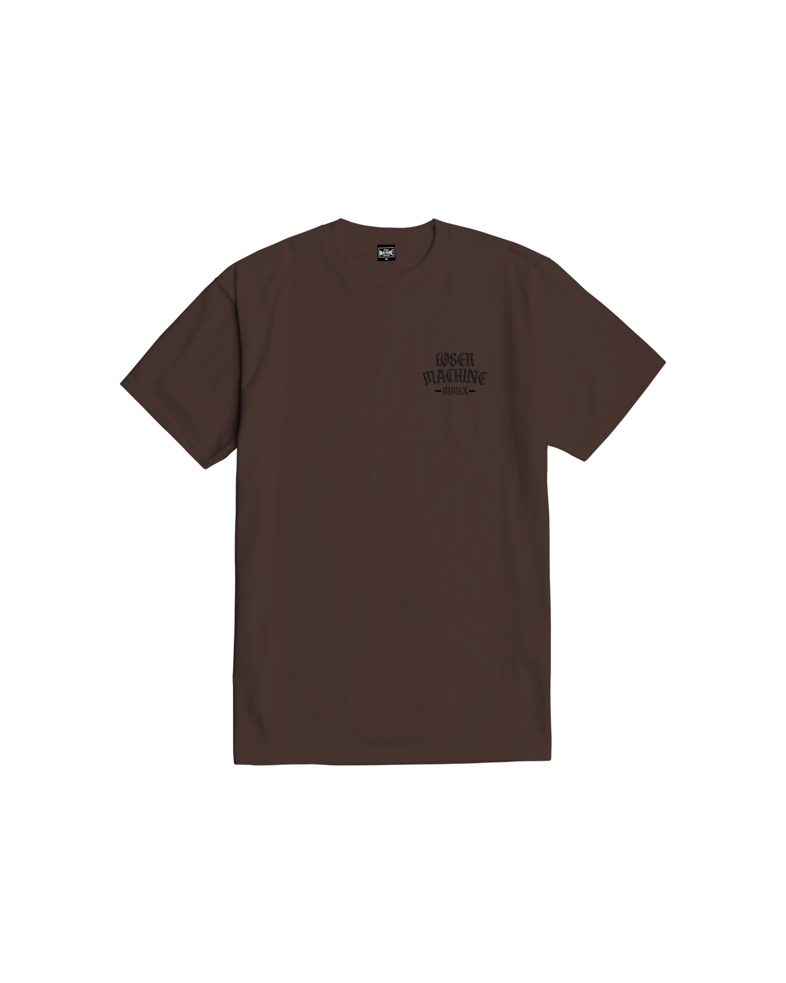 loser-machine-sinners-stock-t-shirt-java-brown