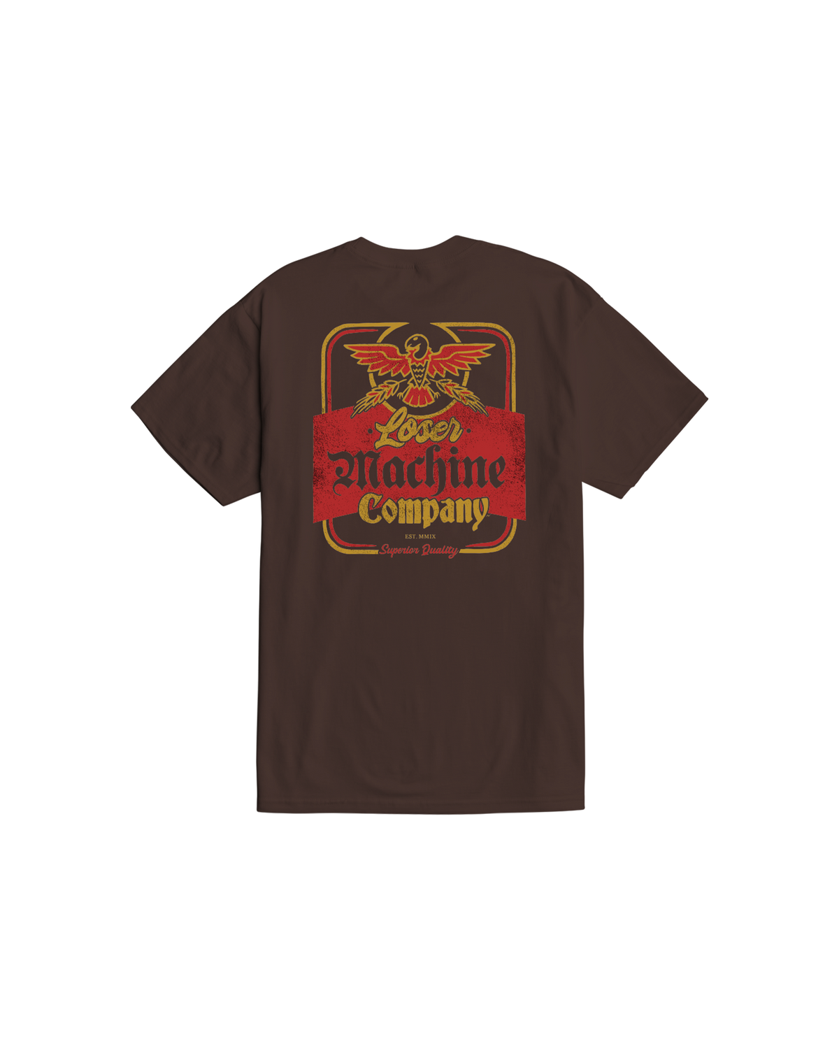 loser-machine-beer-bottle-stock-t-shirt-java-brown