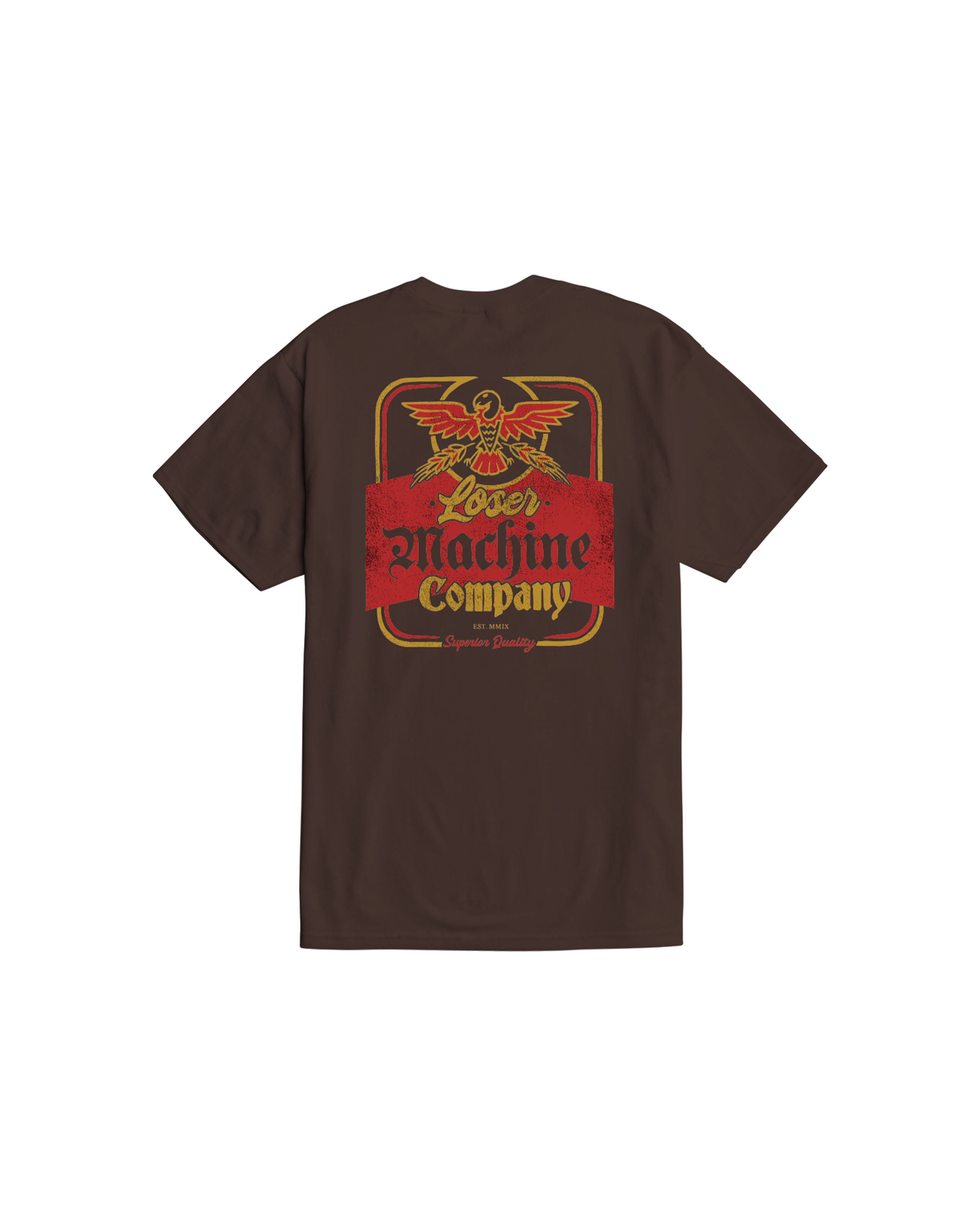 loser-machine-beer-bottle-stock-t-shirt-java-brown