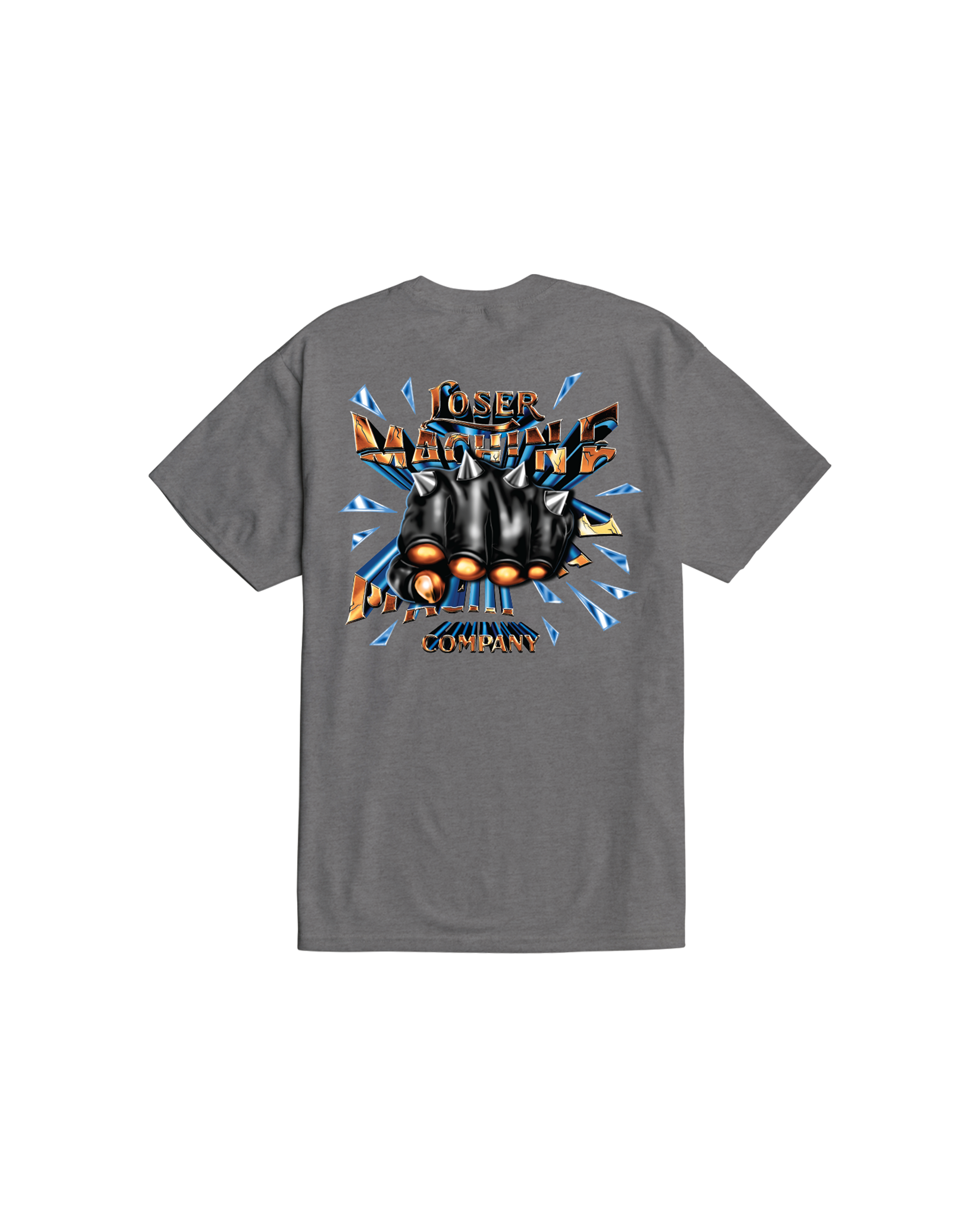 loser-machine-fist-fight-stock-t-shirt-heather-grey
