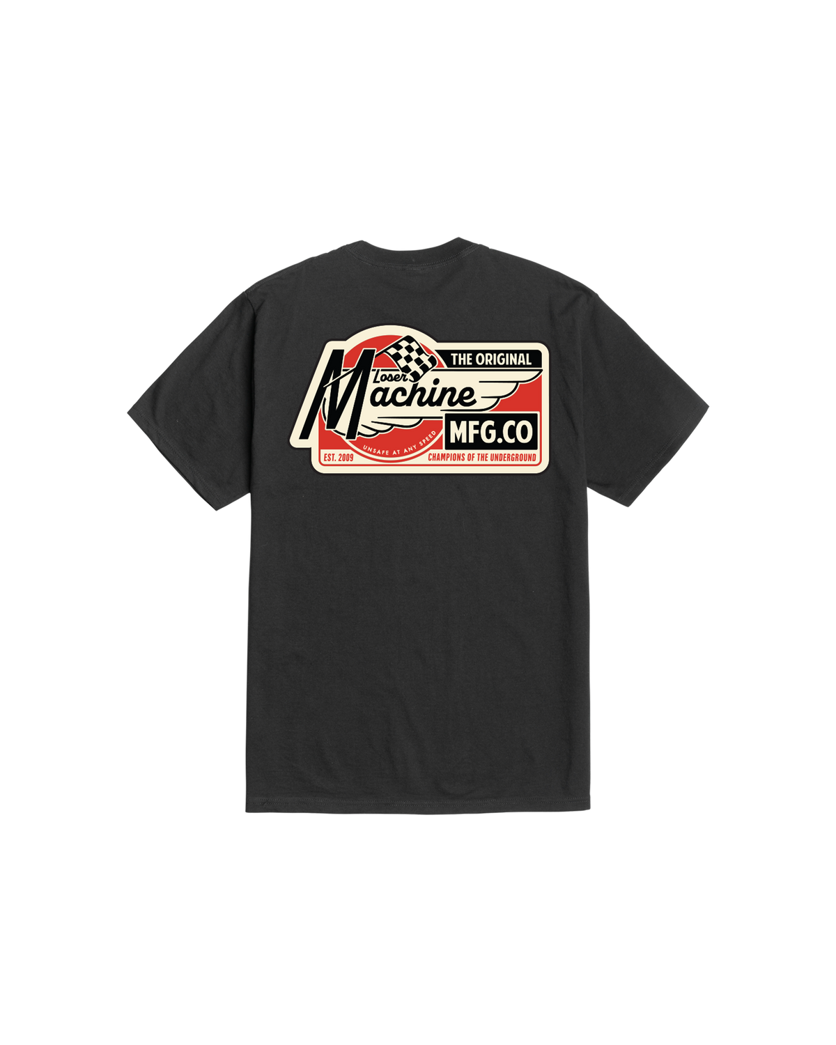 loser-machine-magneto-stock-t-shirt-black