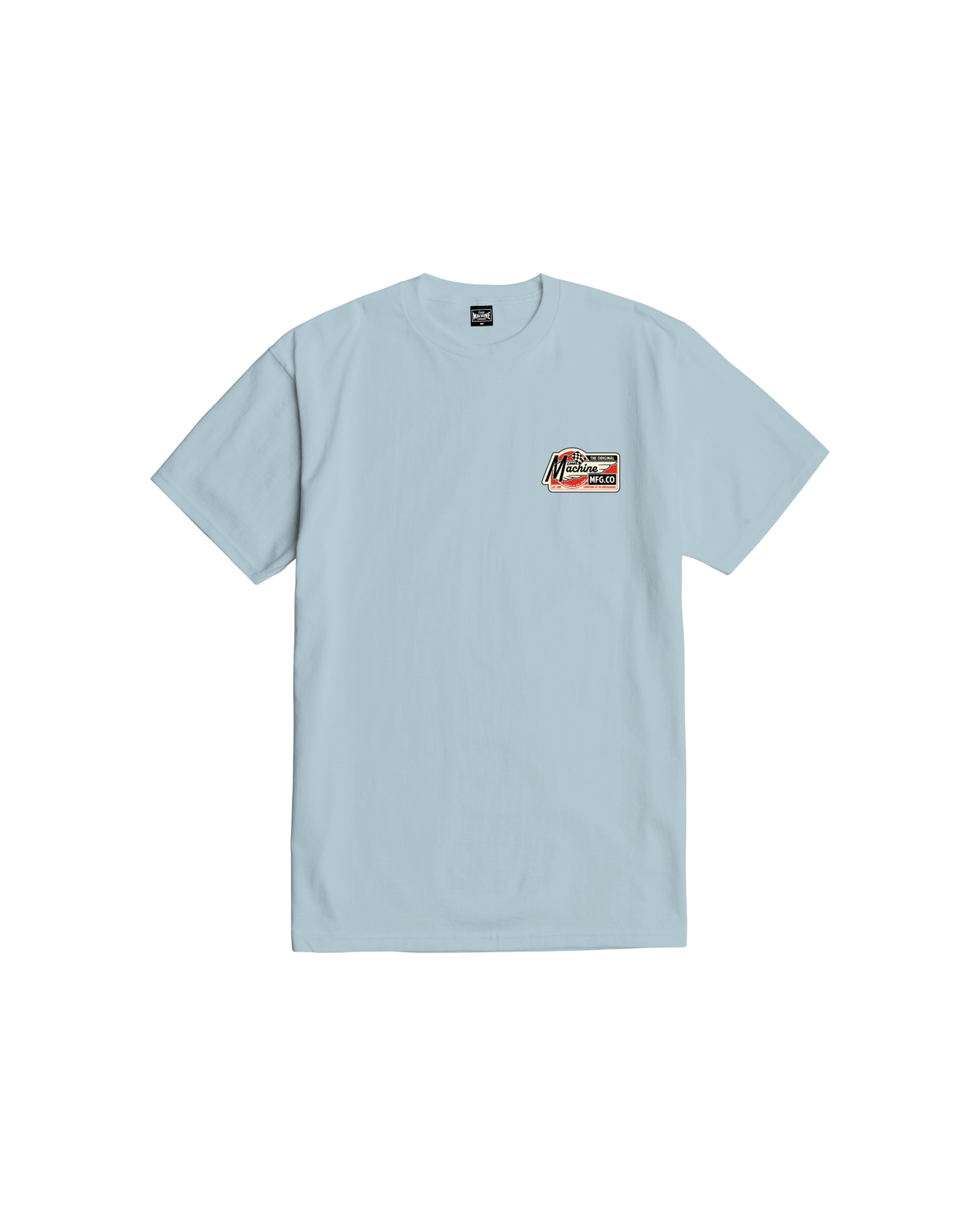 loser-machine-magneto-stock-t-shirt-arctic-blue
