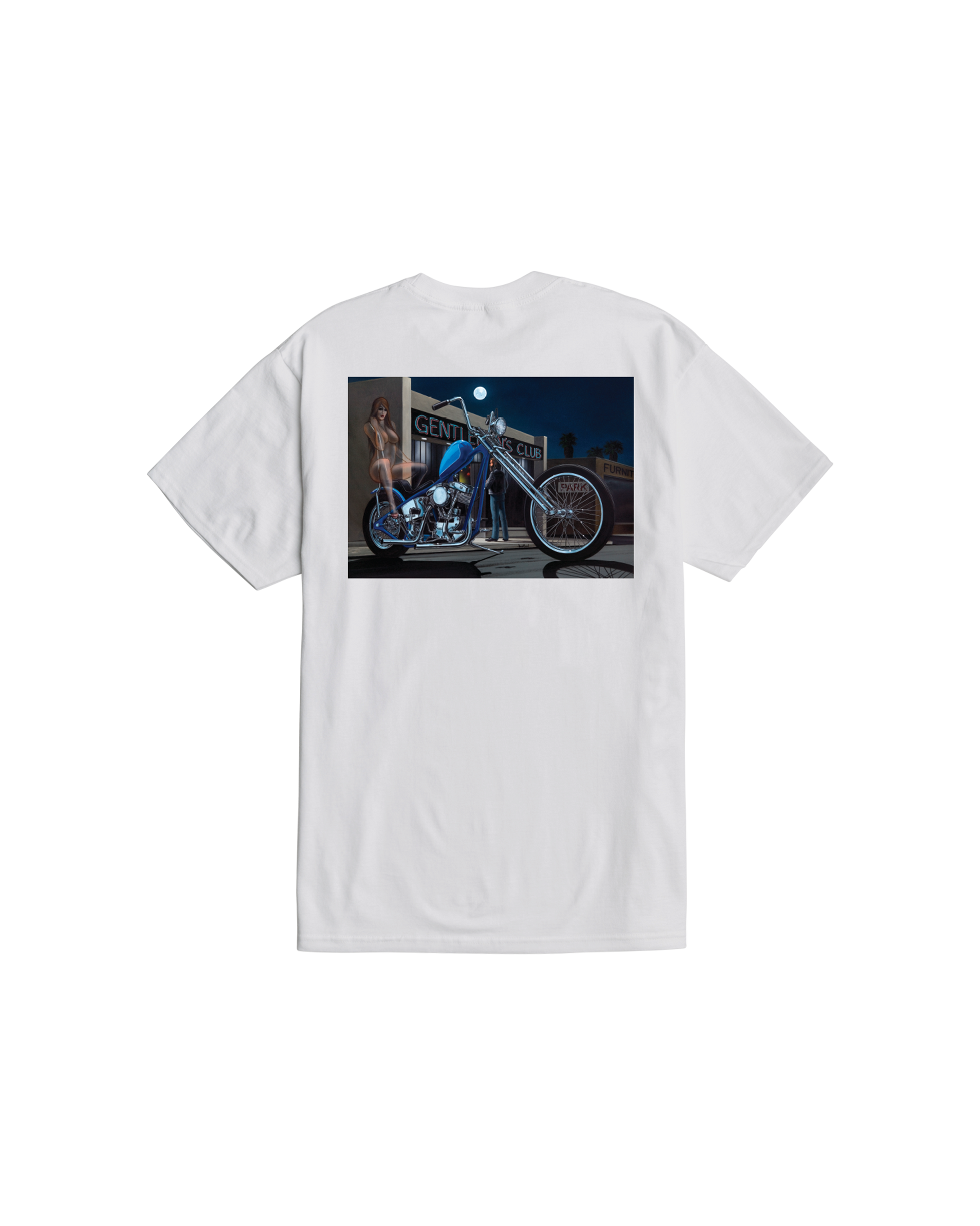 GENTLEMEN'S CLUB STOCK T-SHIRT (zoomed)