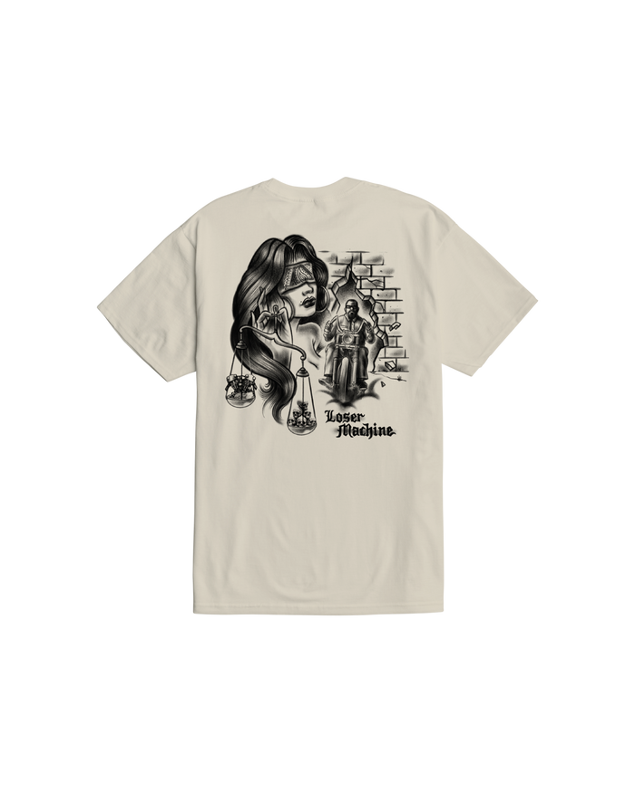 BLIND JUSTICE STOCK T-SHIRT