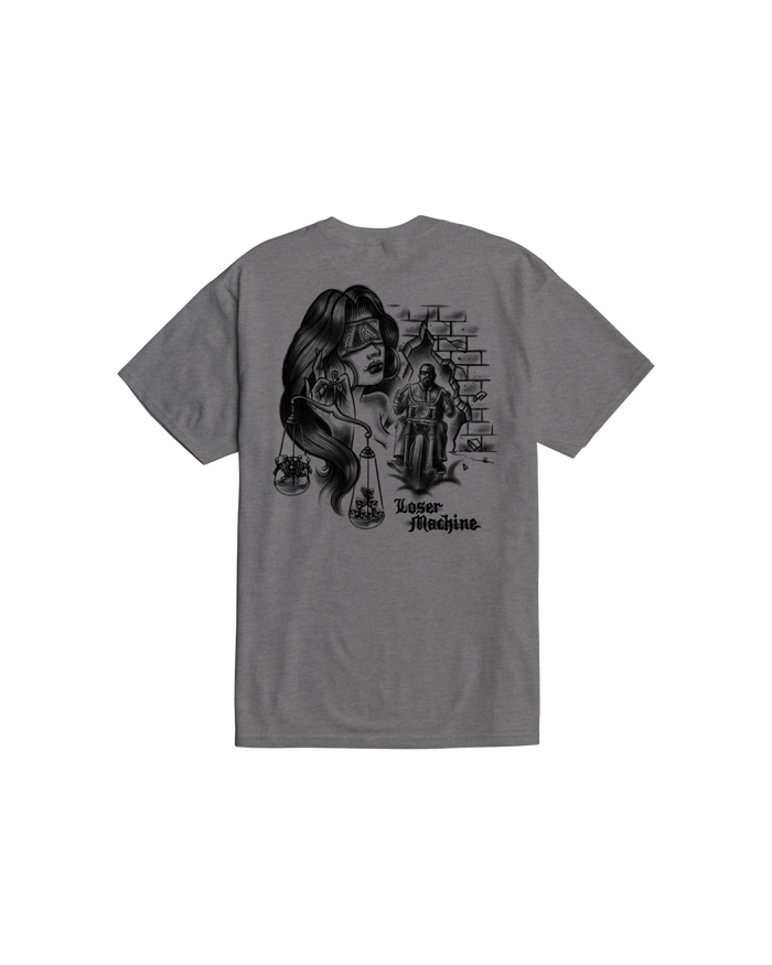 BLIND JUSTICE STOCK T-SHIRT