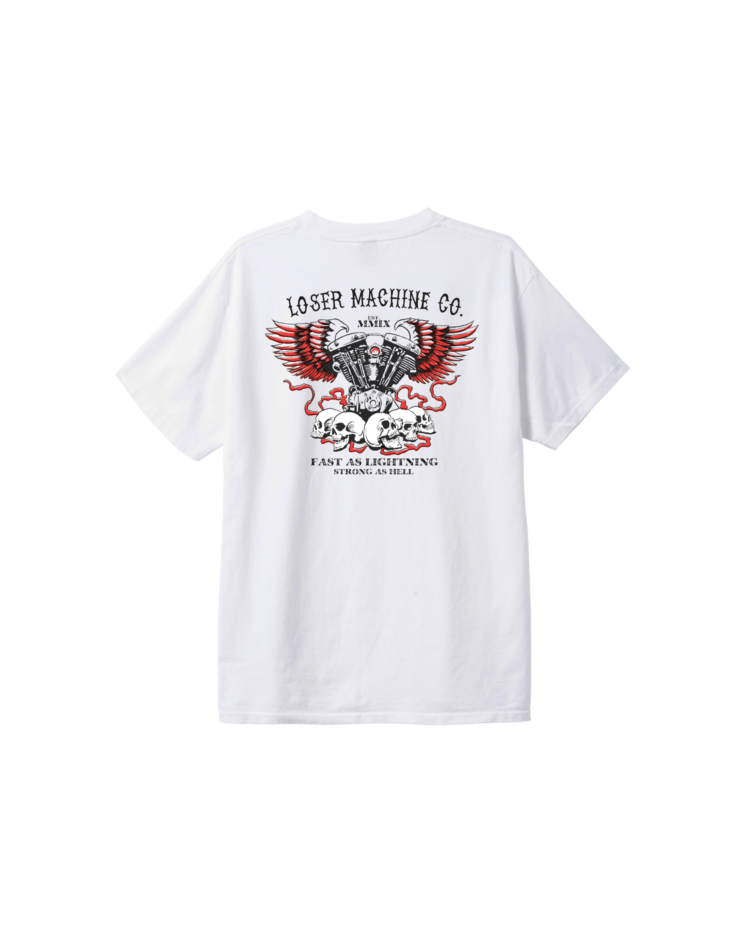 NO EASY WAY OUT STOCK T-SHIRT (zoomed)