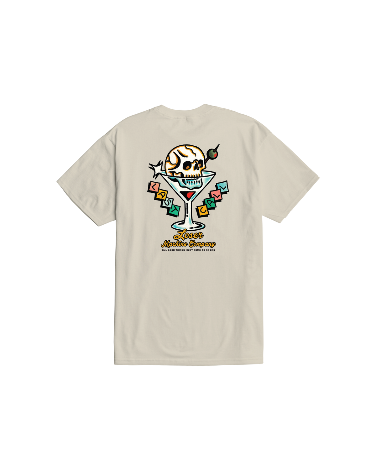 COME TO AN END STOCK T-SHIRT (zoomed)
