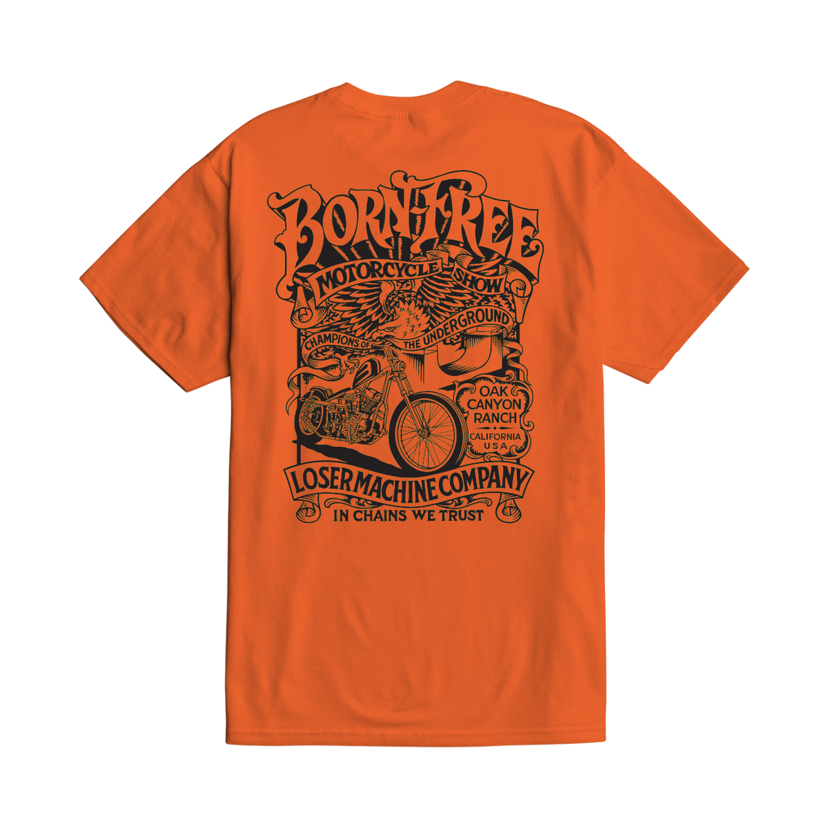 LMC X BORN FREE 17  STOCK T-SHIRT