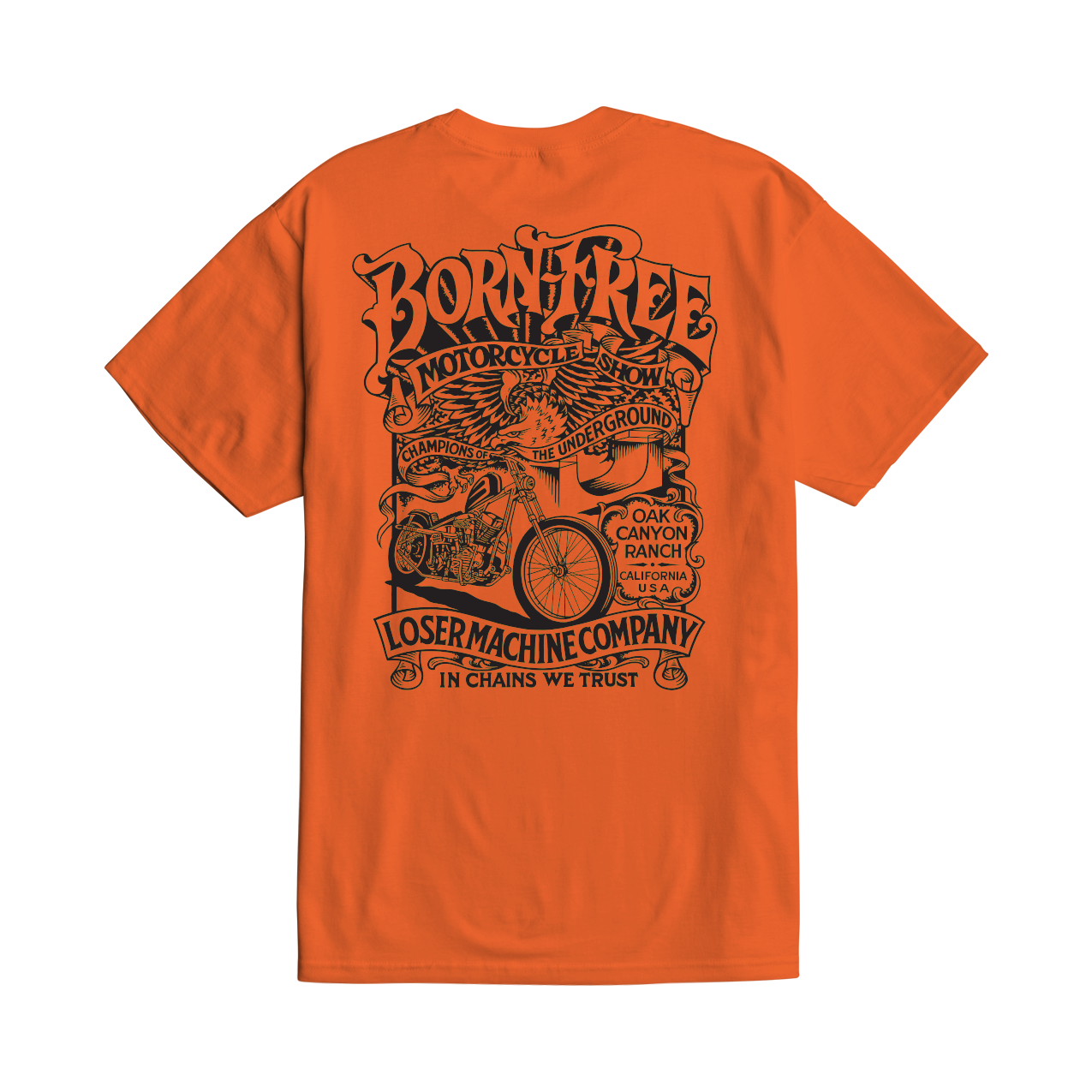 LMC X BORN FREE 17  STOCK T-SHIRT (zoomed)