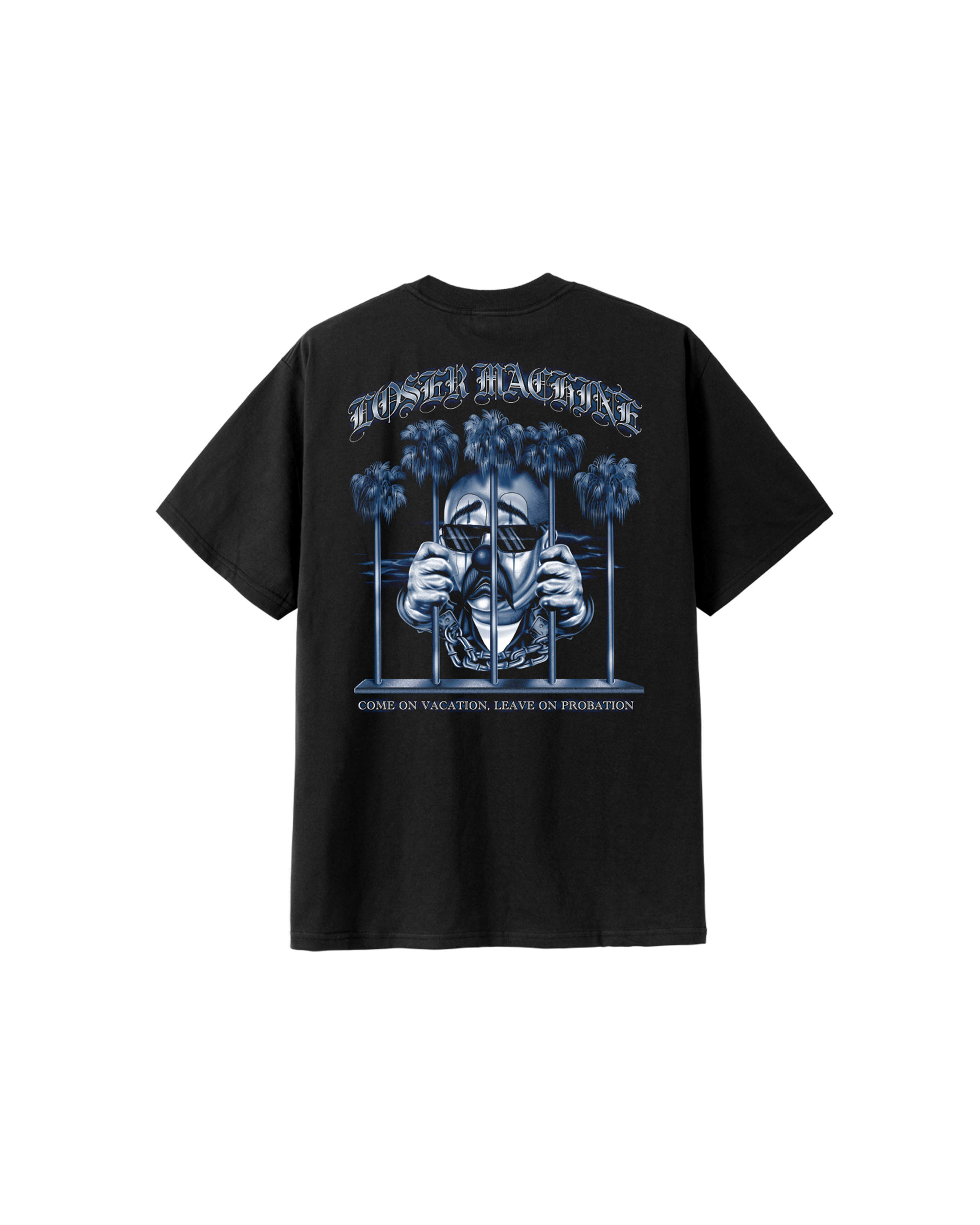 PALM TREE PRISON HEAVYWEIGHT T-SHIRT (zoomed)