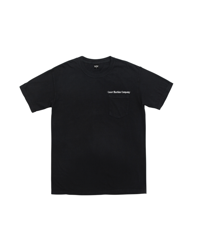 loser machine anti venom pocket t-shirt black