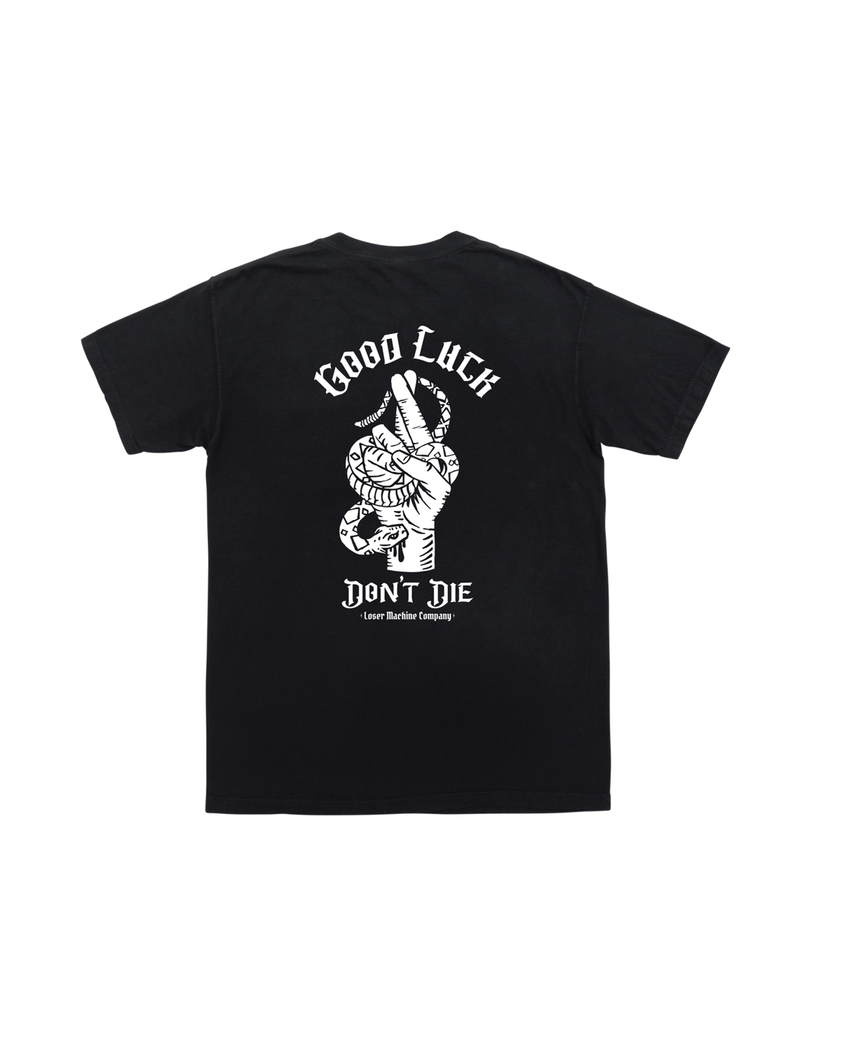 loser machine anti venom pocket t-shirt black