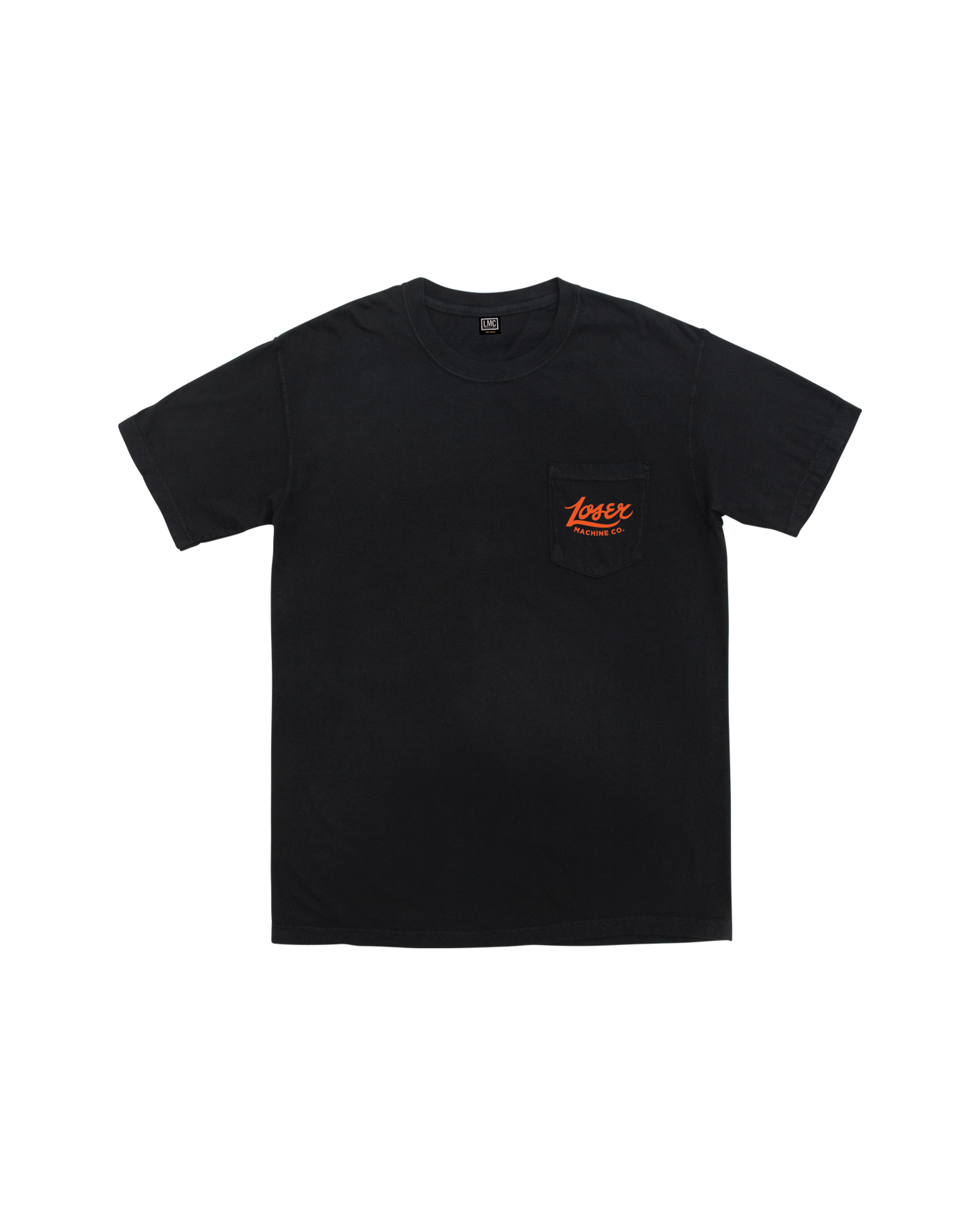 loser machine sawhorse pocket t-shirt black