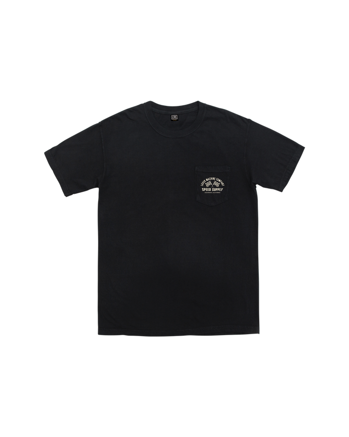 loser machine long roads pocket t-shirt black