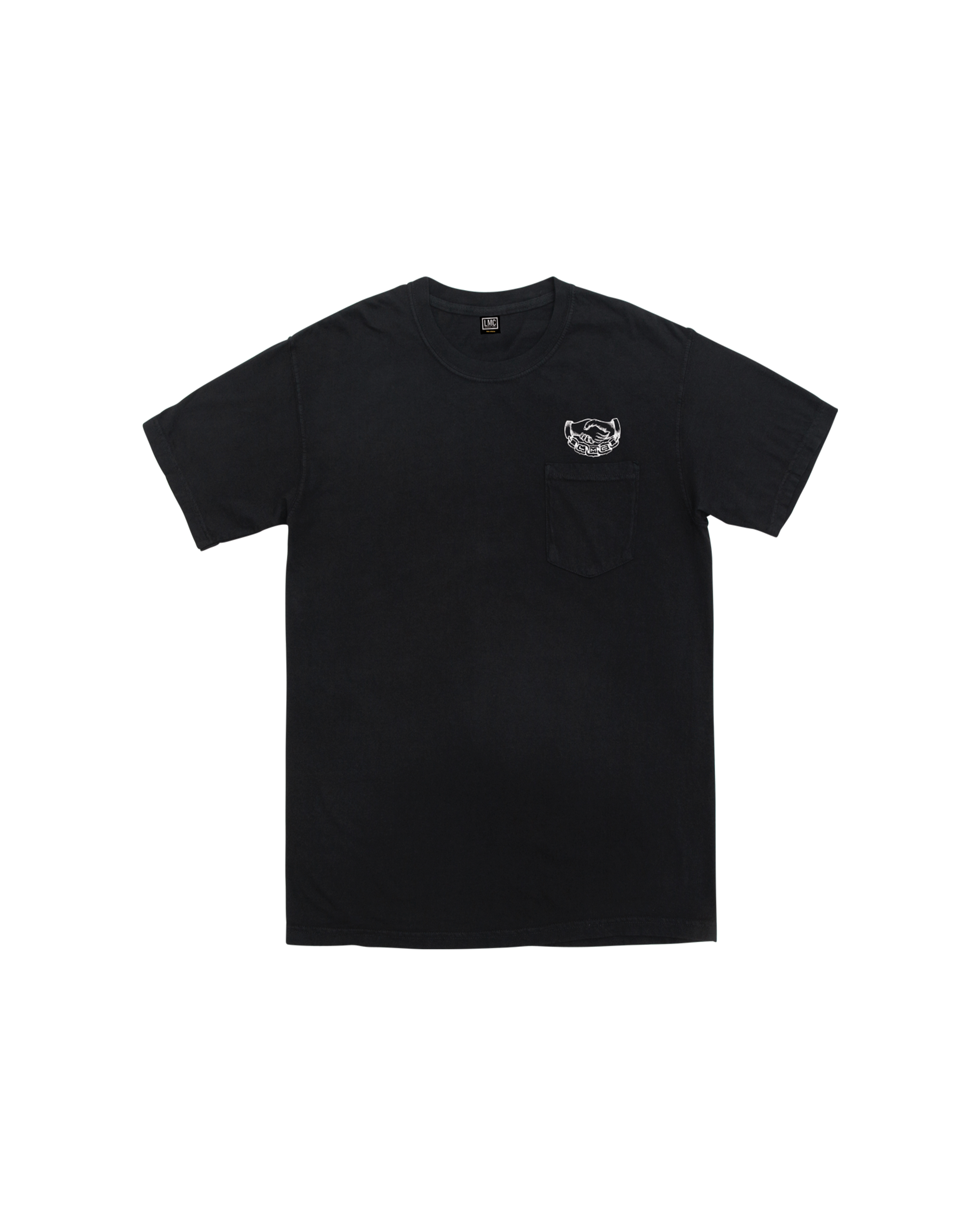 loser machine secret society pocket t-shirt black