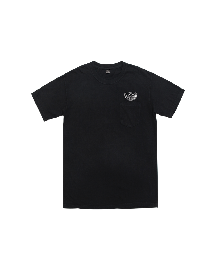 loser machine secret society pocket t-shirt black