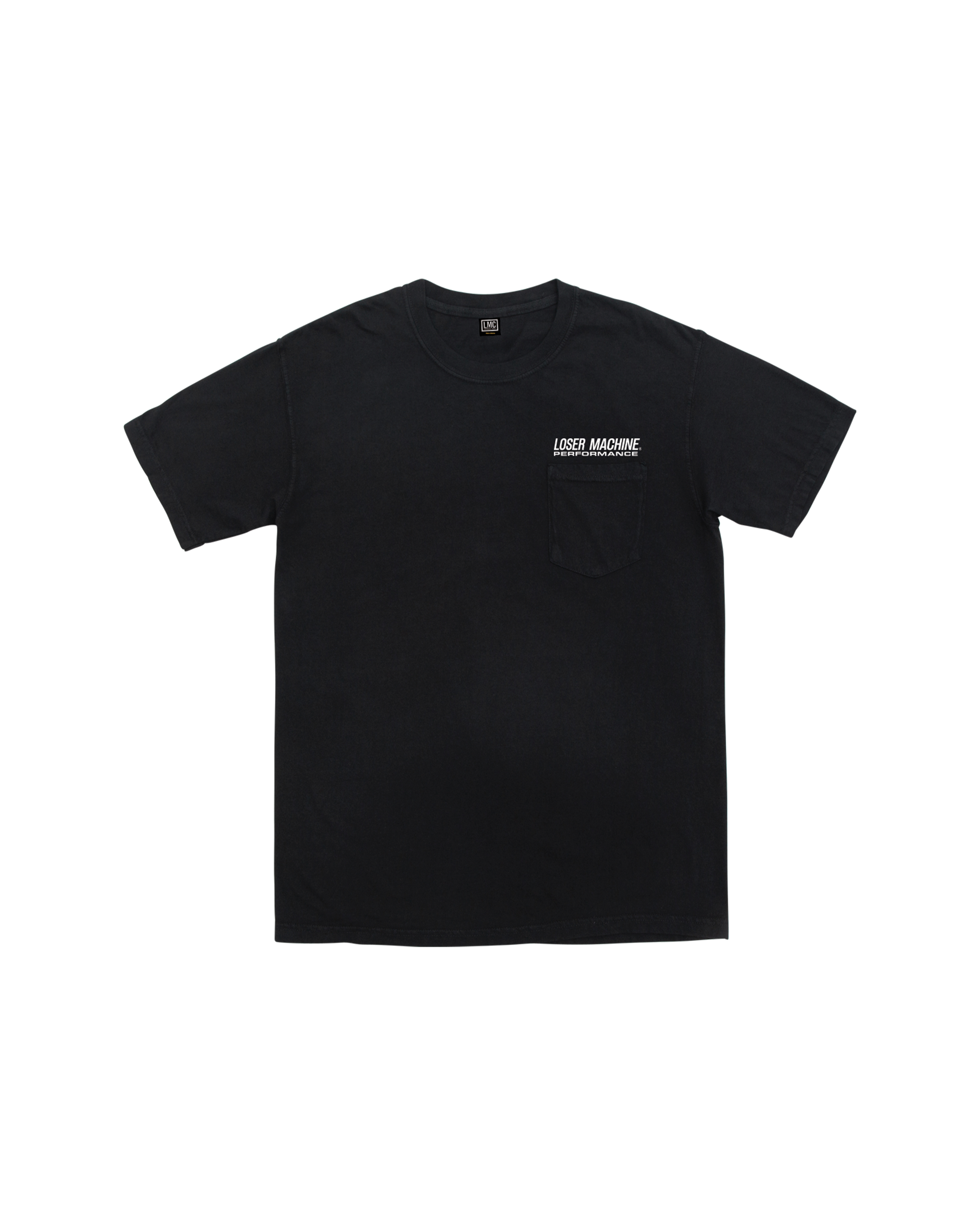 loser machine american standard pocket t-shirt black