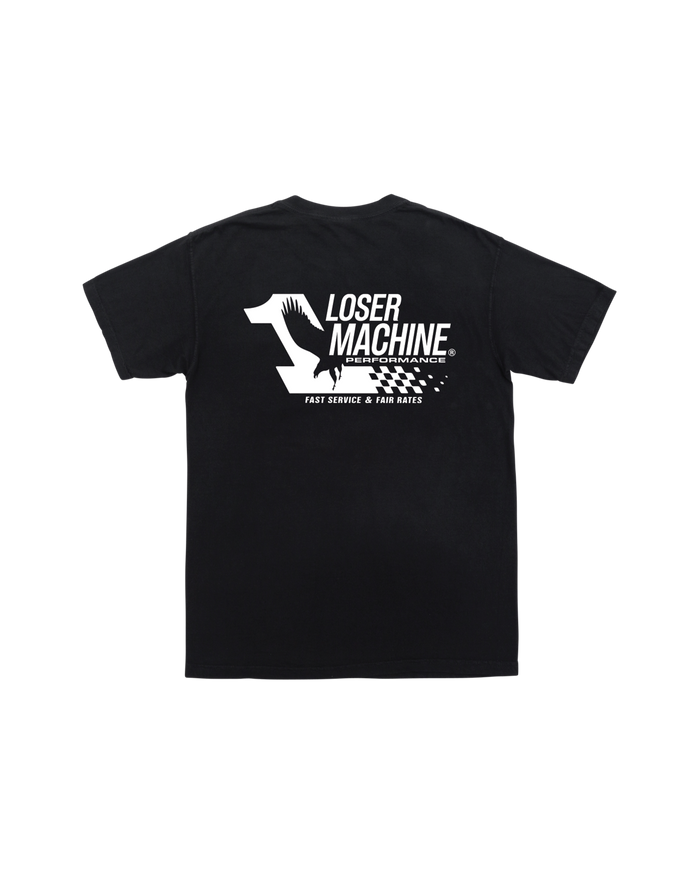 loser machine american standard pocket t-shirt black