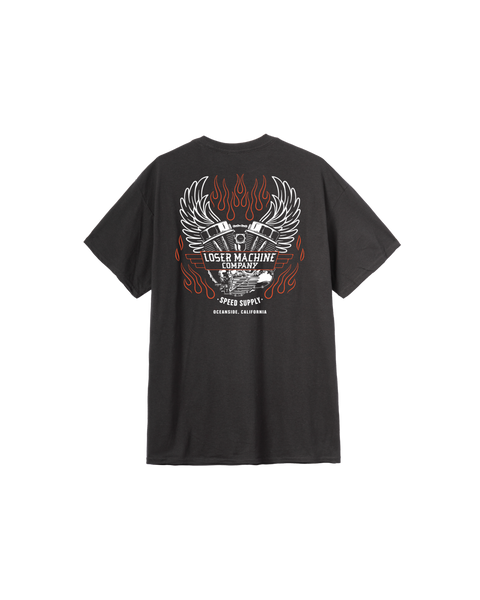 FLY WHEEL STOCK POCKET T-SHIRT – Loser Machine Company