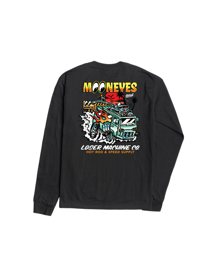 loser machine econo hauling stock ls t-shirt black
