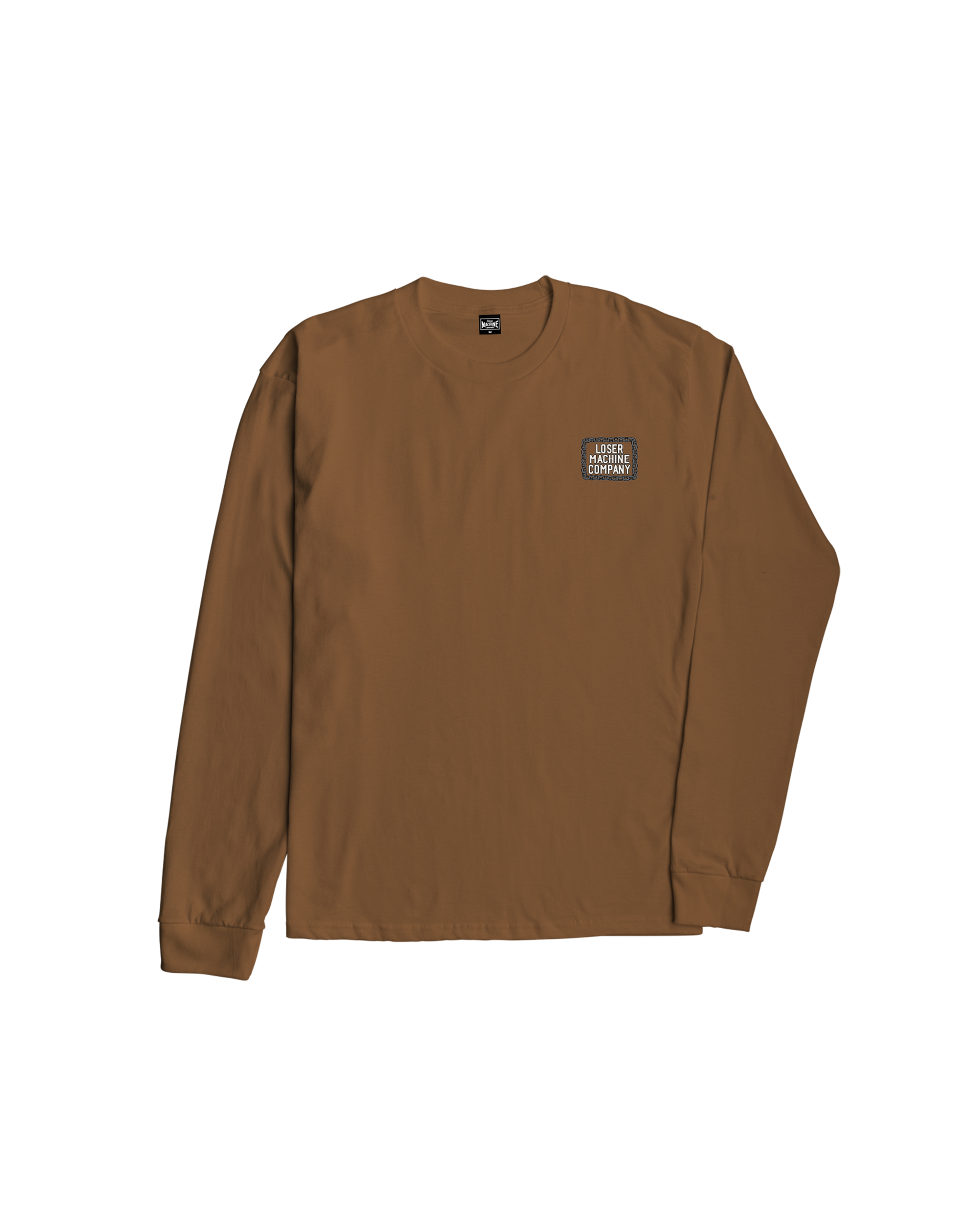 loser machine no master stock ls t-shirt brown sugar