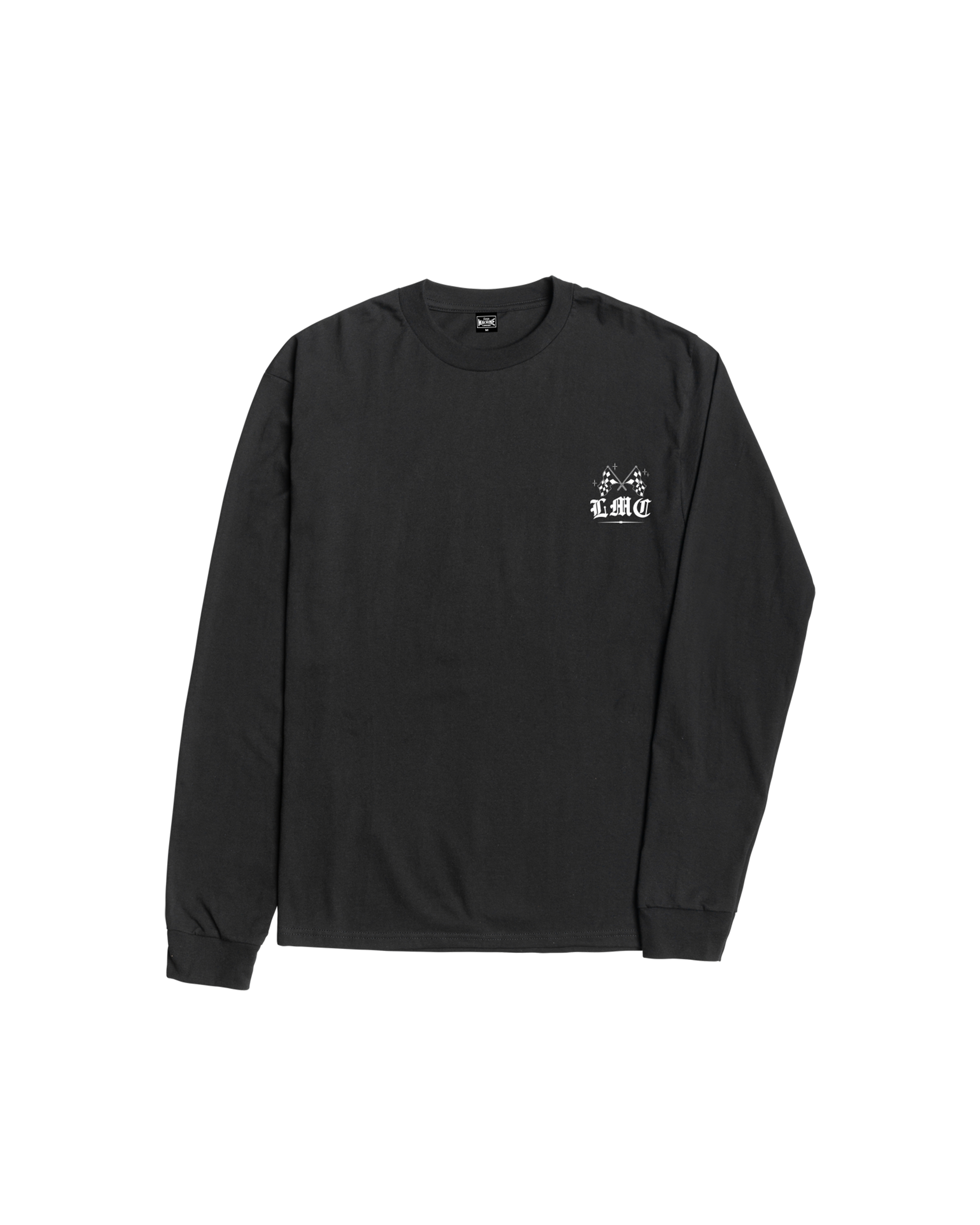 loser machine superstition stock ls t-shirt black