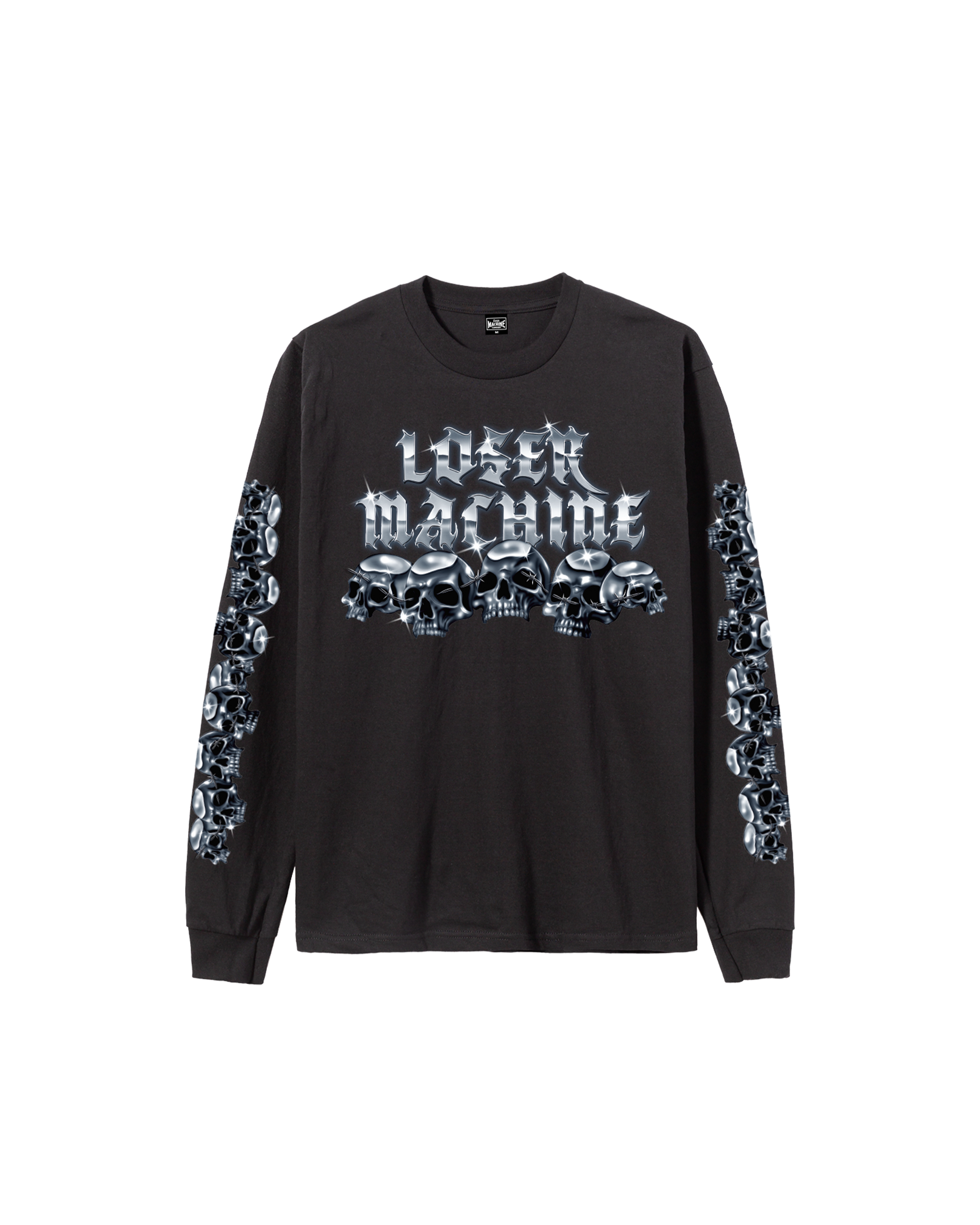 loser-machine-crystal-skulls-ls-stock-t-shirt-black