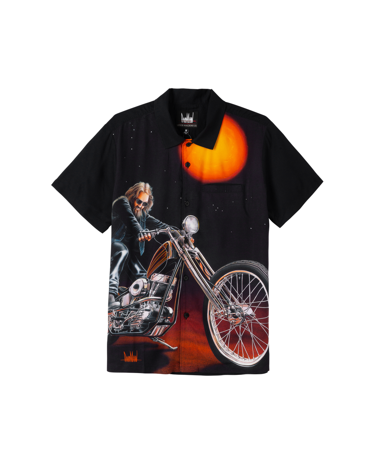 loser machine kickstart ss shirt black