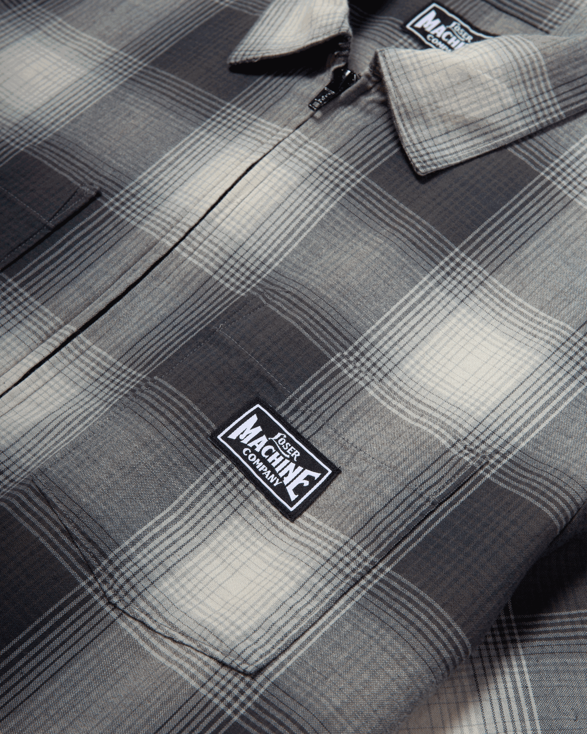 loser machine pachuco ss shirt black grey